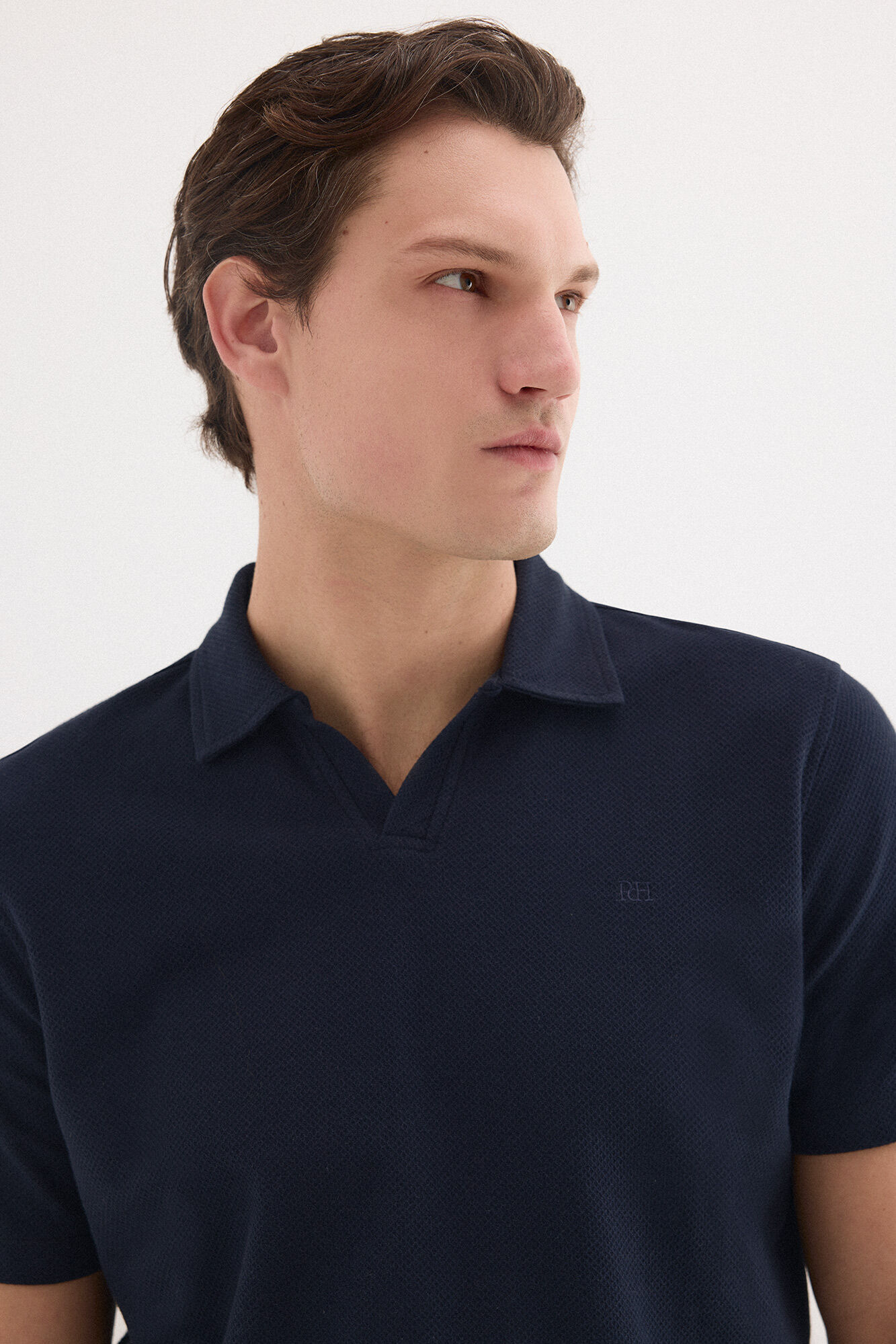 Pedro del Hierro Structure polo shirt