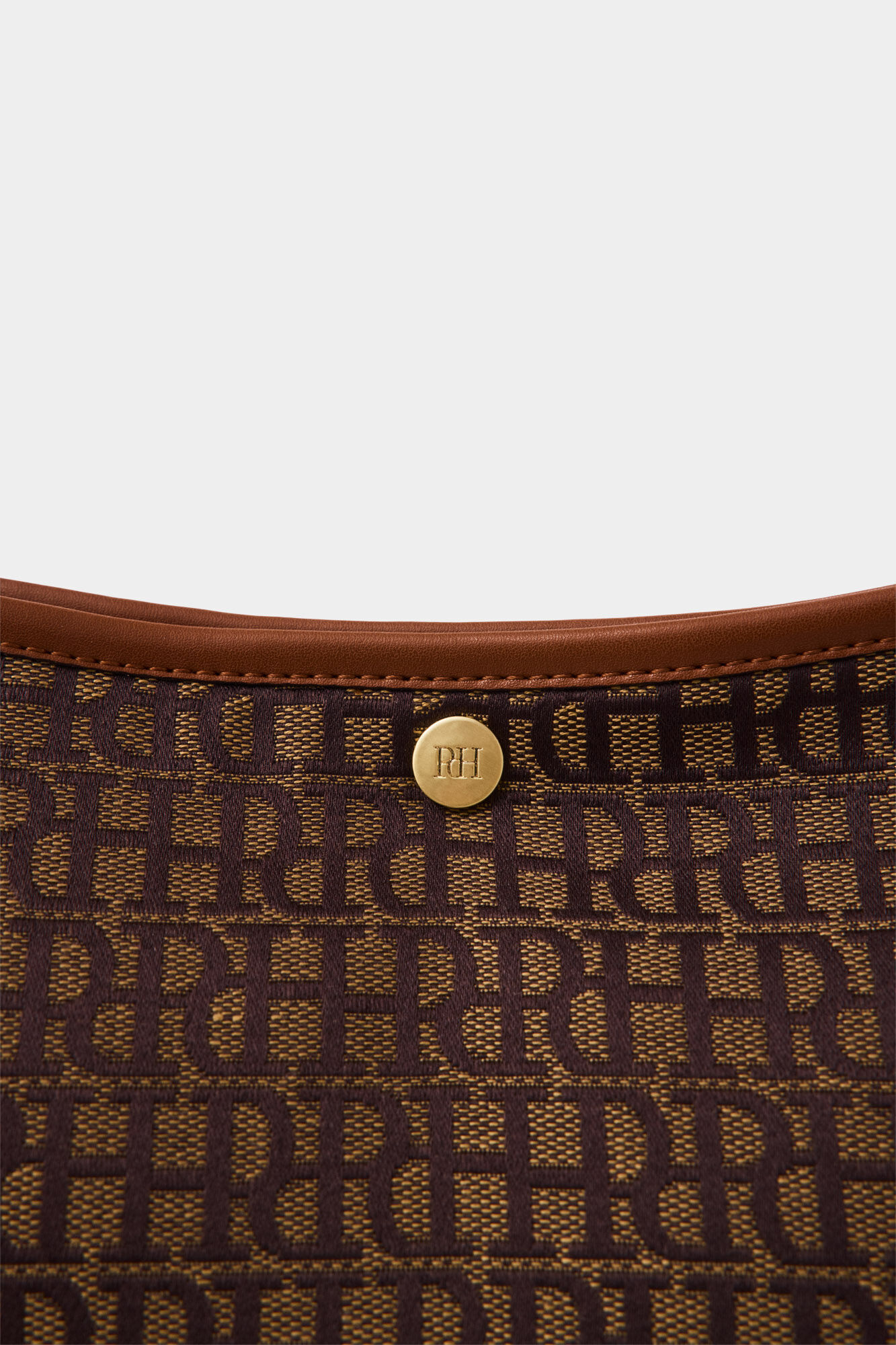 Pedro del Hierro Logo crossbody bag Brown