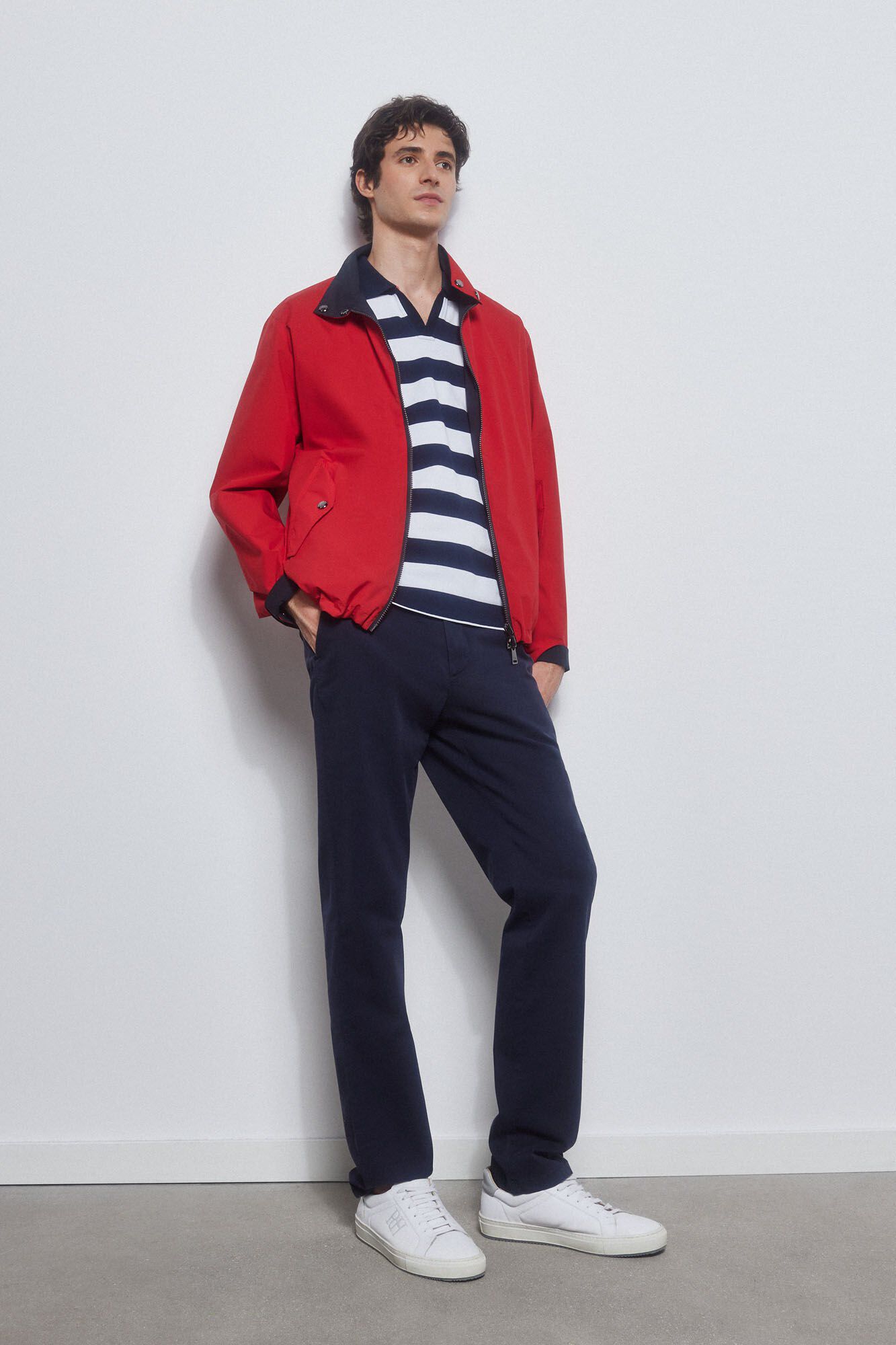 Pedro del Hierro Reversible jacket Red