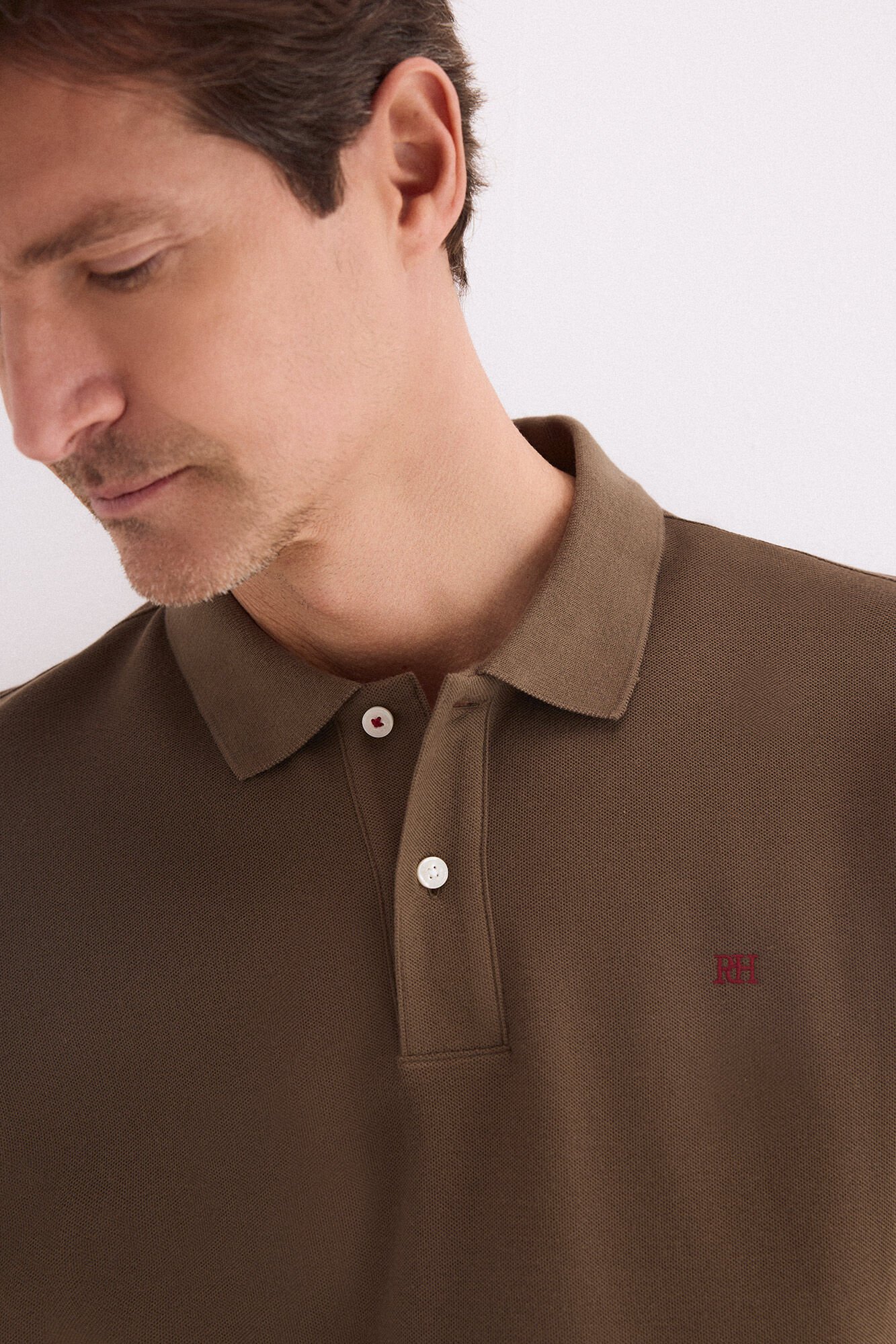 Pedro del Hierro Basic piqu&eacute; polo shirt