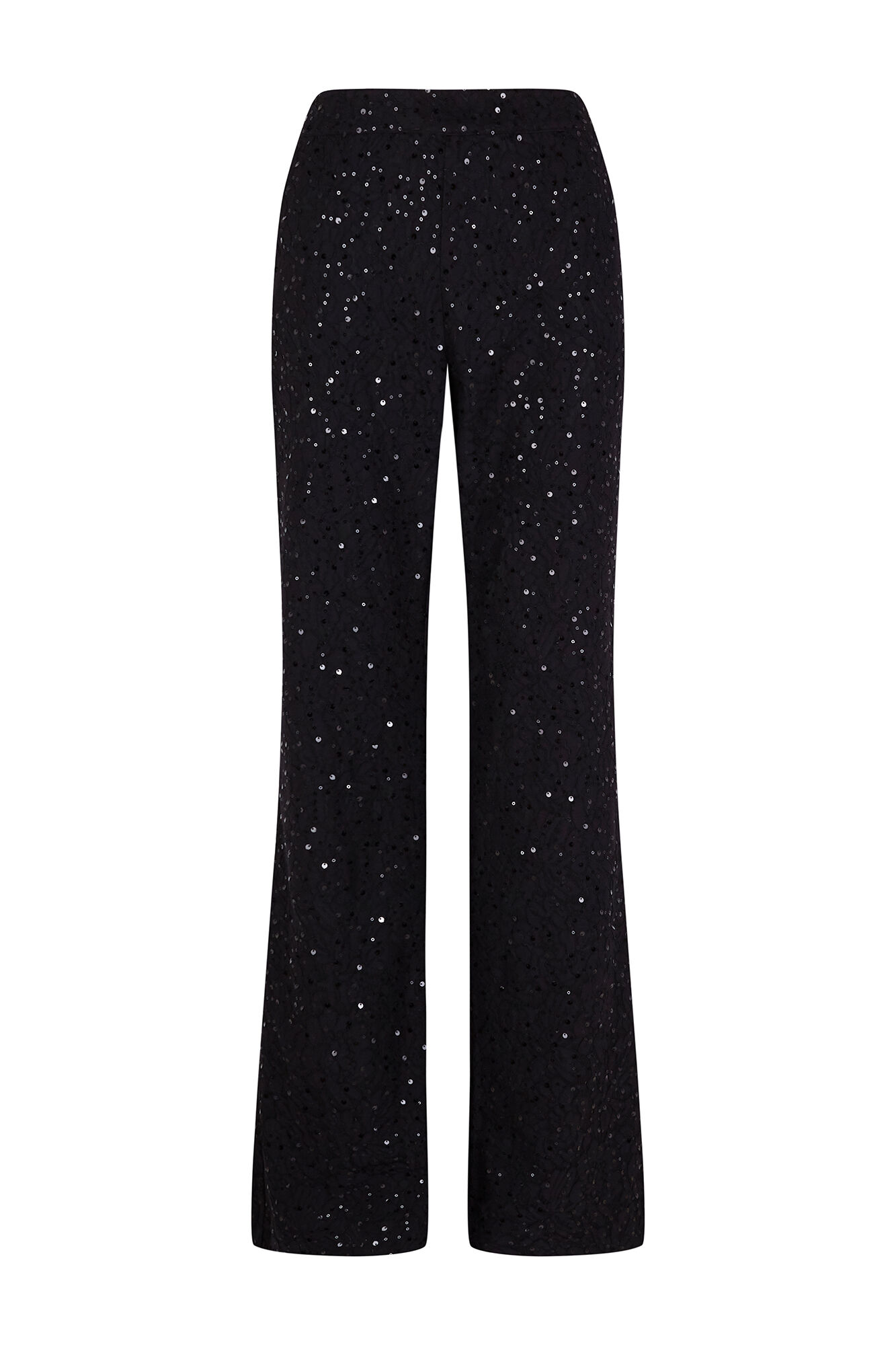 TFP by Tamara Falc&oacute; Sequinned trousers Black