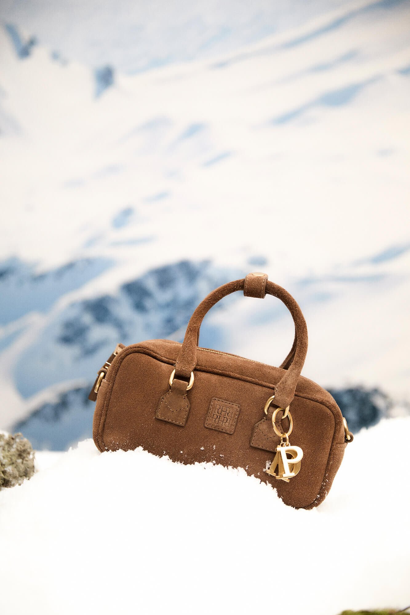 Pedro del Hierro mini bolsa de boliche com mala de tiracolo de pele