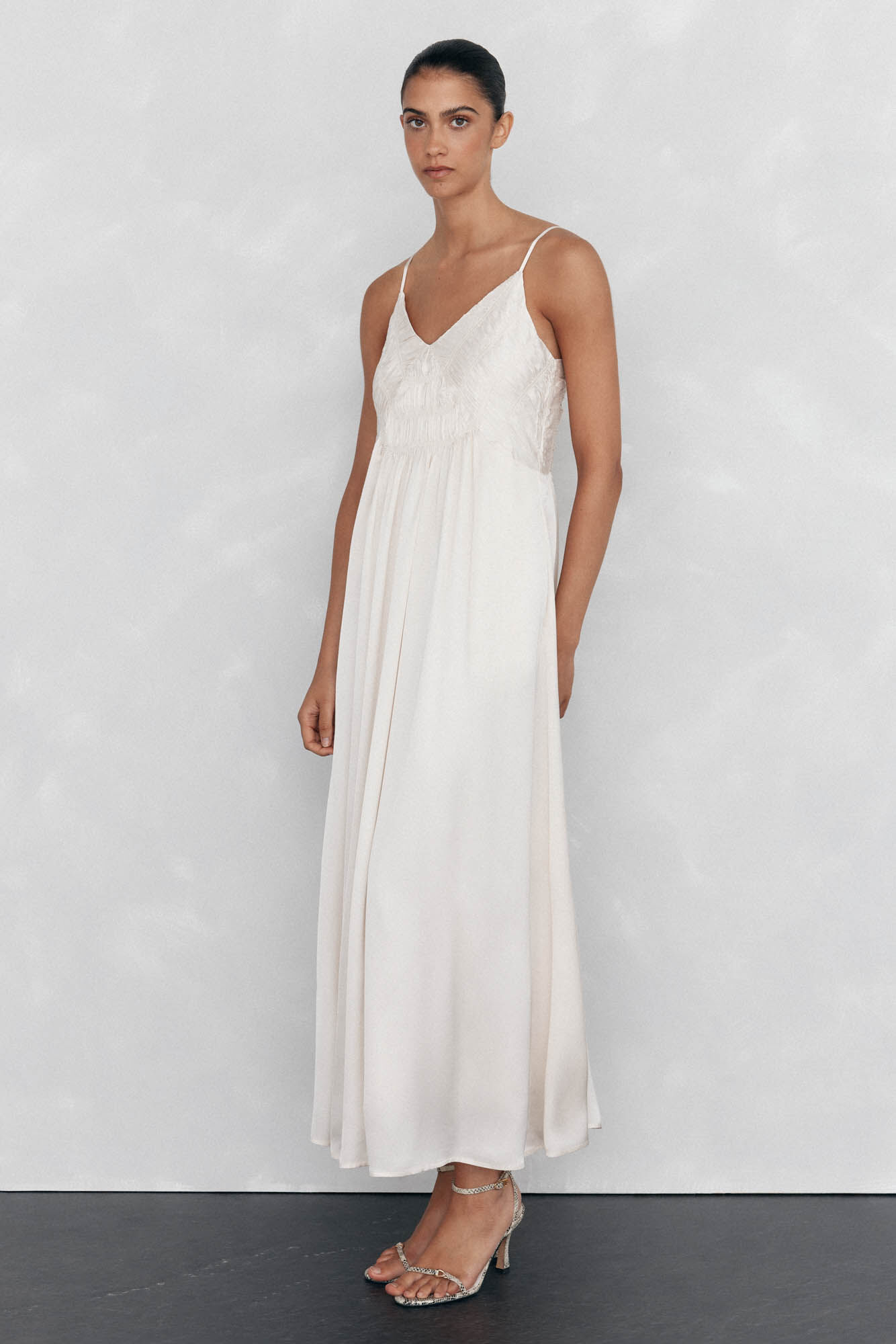 Pedro del Hierro Lingerie dress with gathered detail