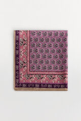 Pedro del Hierro Floral print bandana scarf Purple