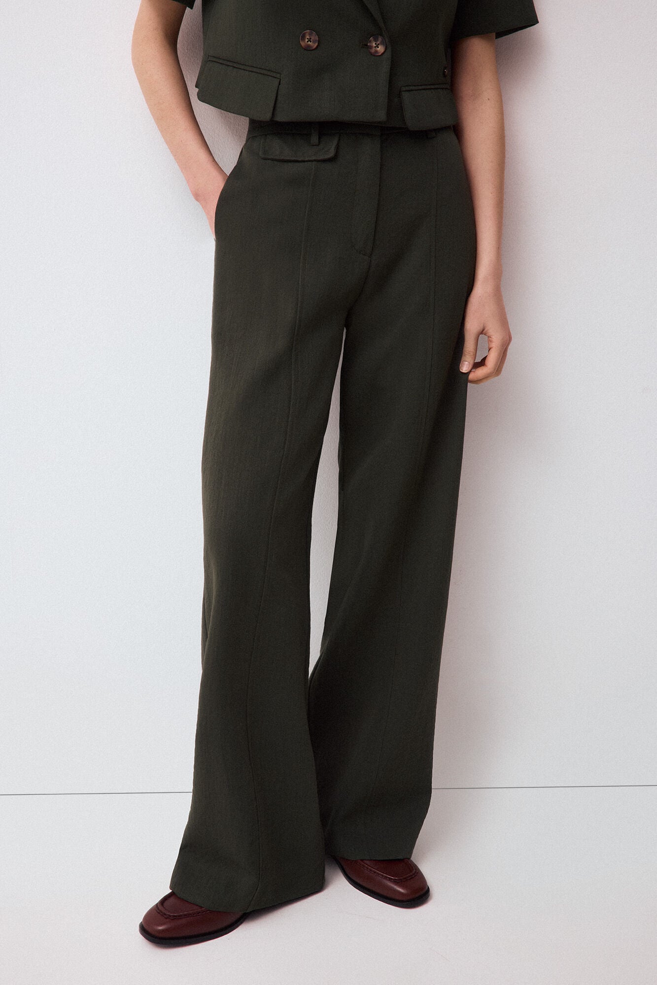 Pedro del Hierro Straight trousers