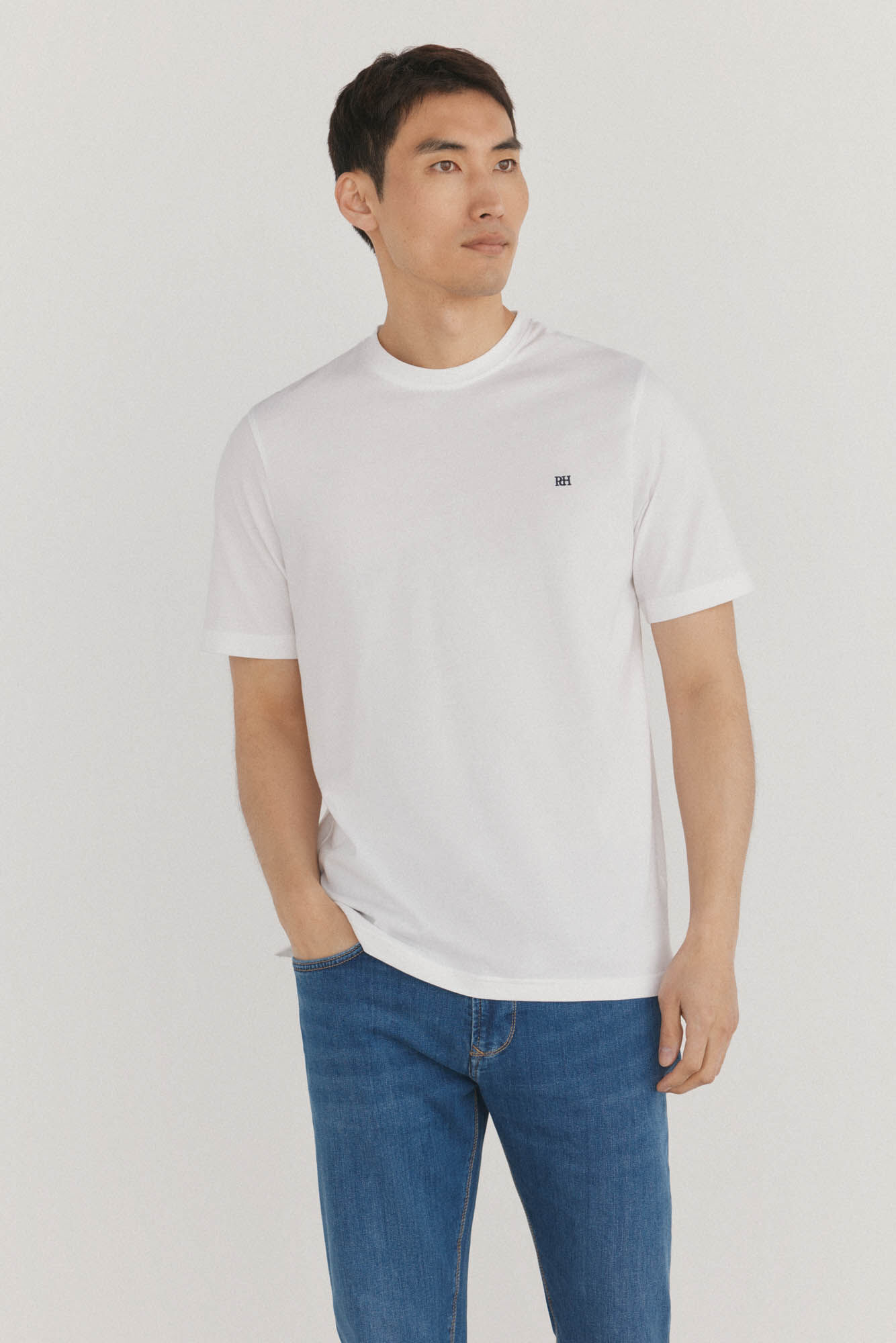 Pedro del Hierro Basic T-shirt White