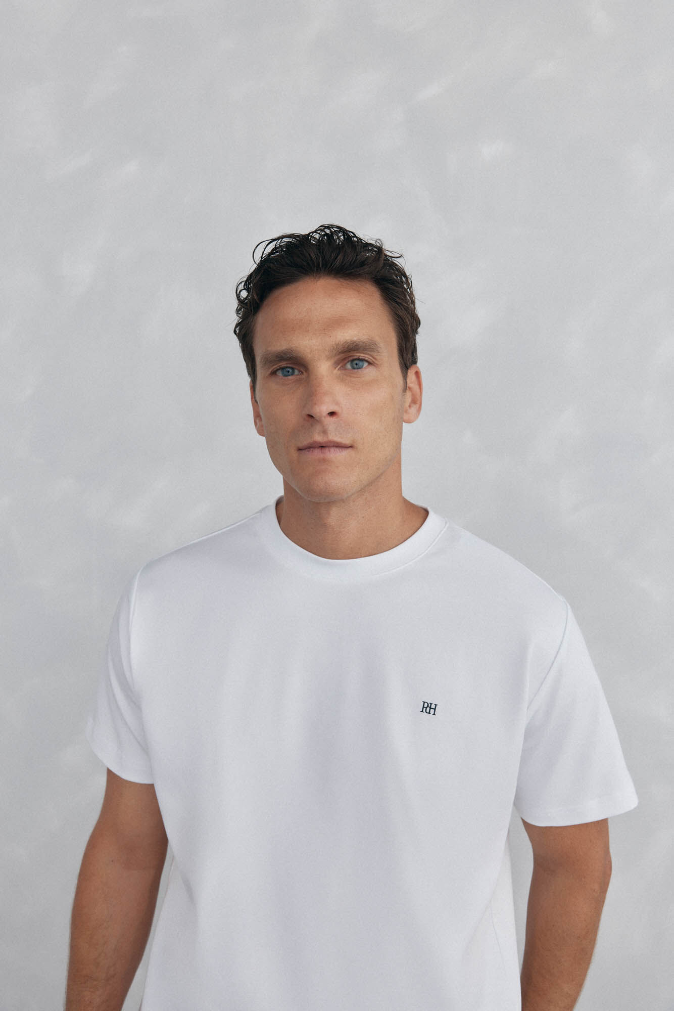 Pedro del Hierro Mercerized T-shirt White