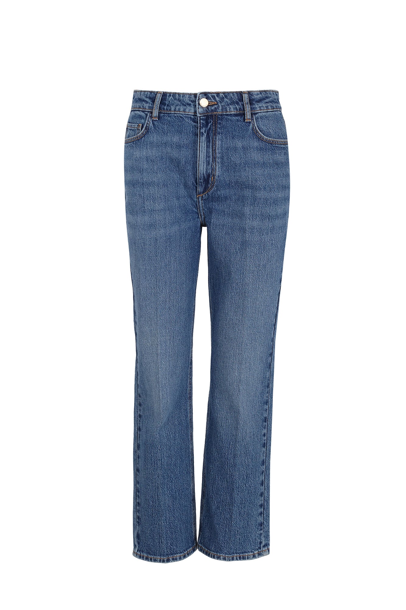 Pedro del Hierro Jeans straight basic Azul