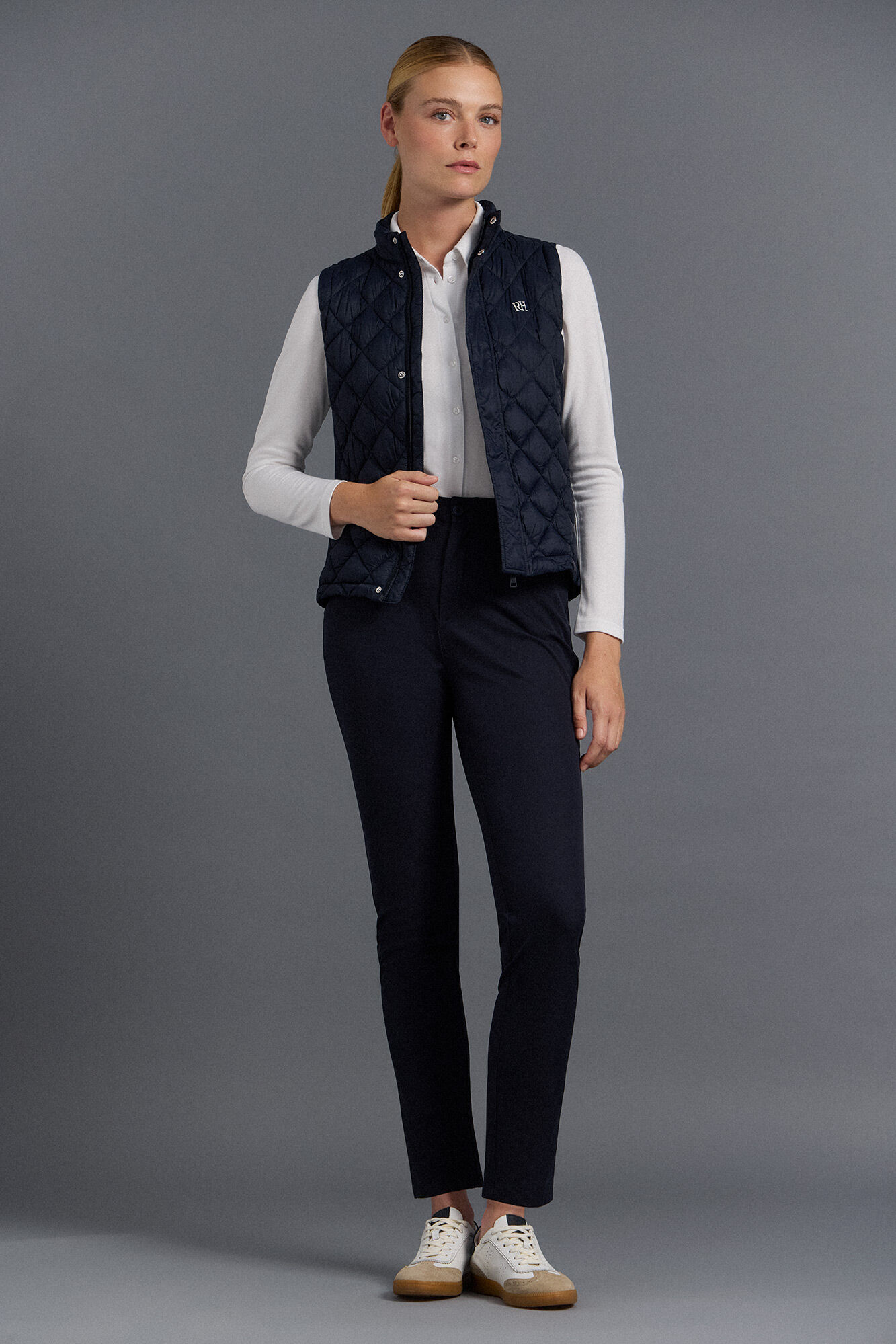 Pedro del Hierro Colete de golfe acolchoado Azul