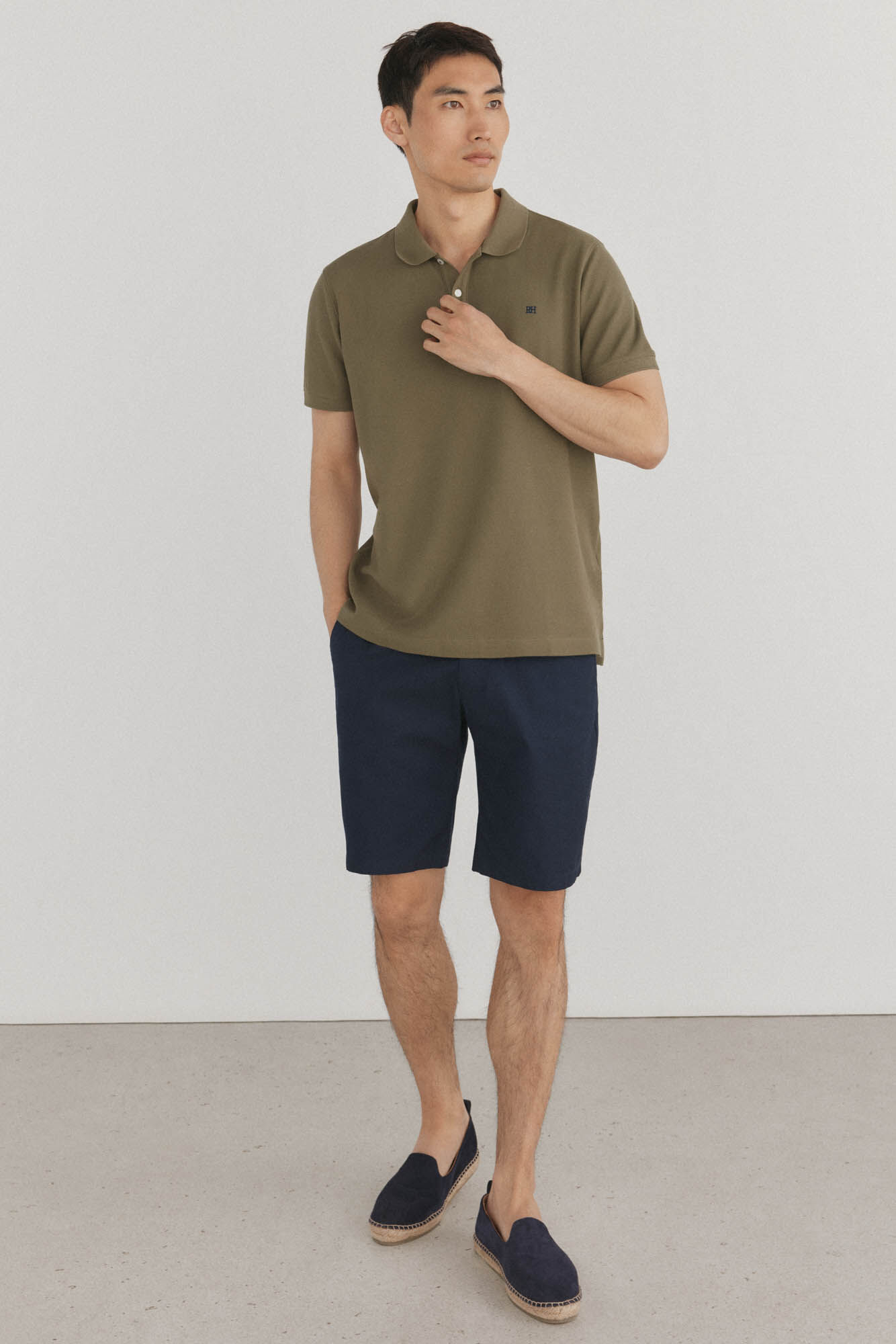 Pedro del Hierro Essential slim polo shirt
