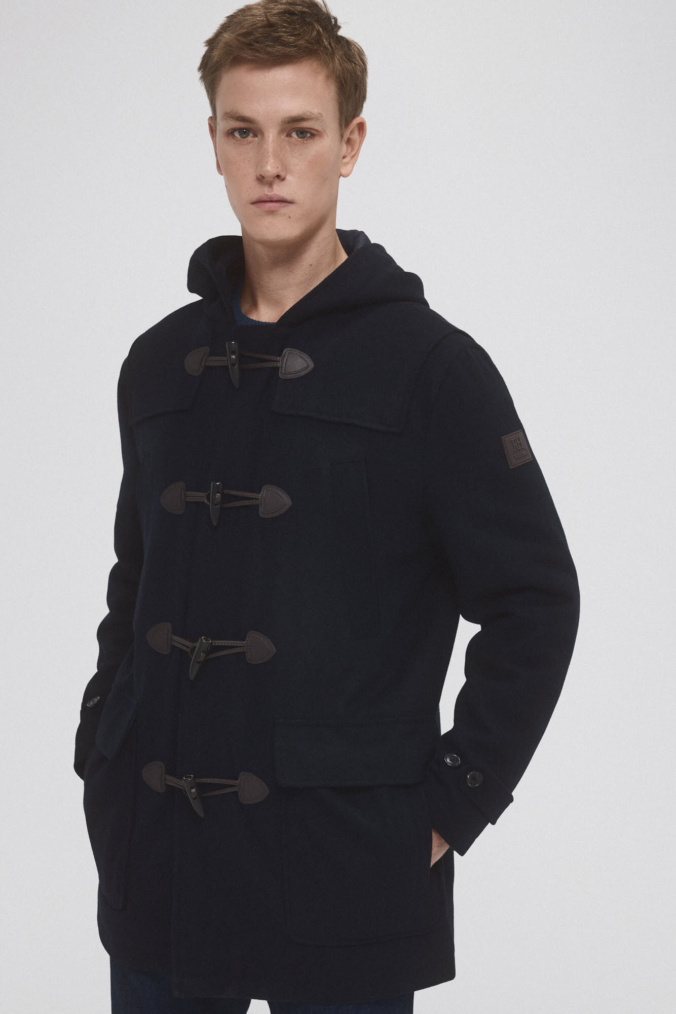 Pedro del Hierro Duffle coat Blue