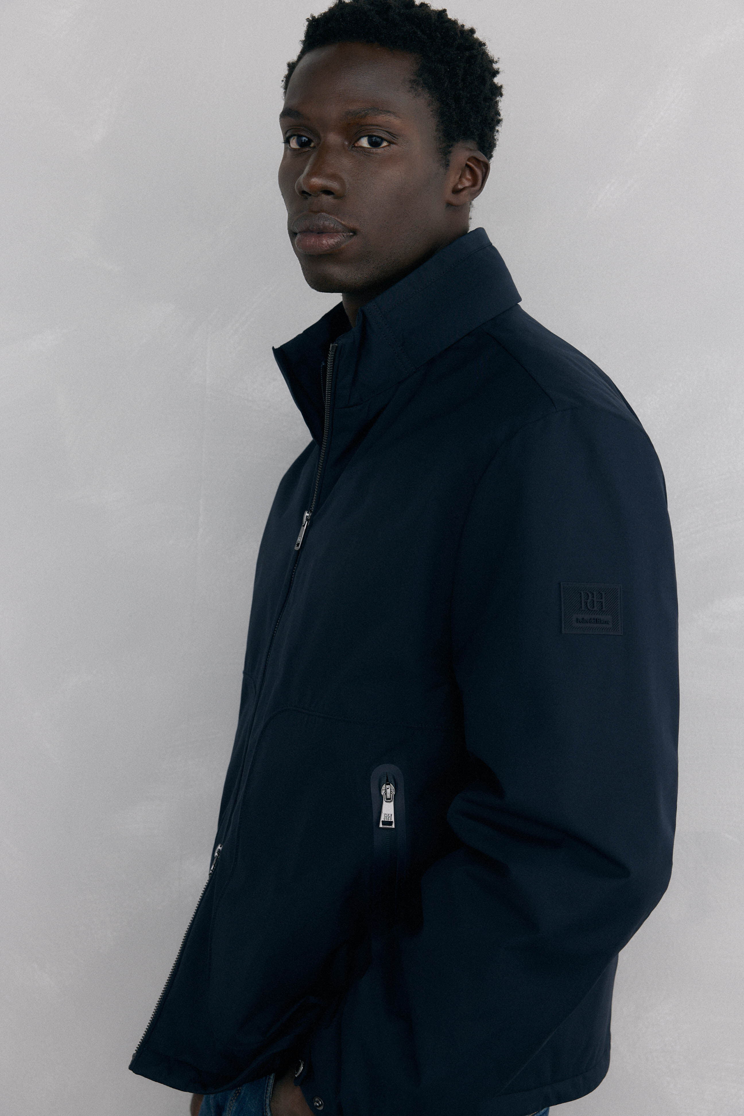 Pedro del Hierro Jacket with removable lining Blue