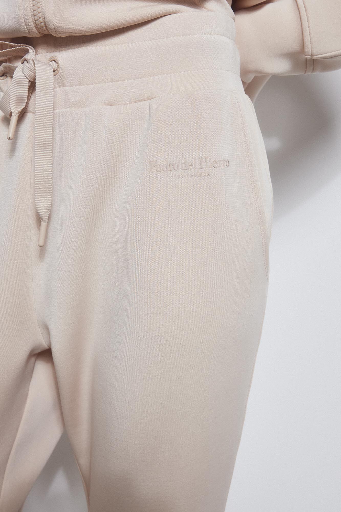 Pedro del Hierro &zwj;- soft touch joggers Beige