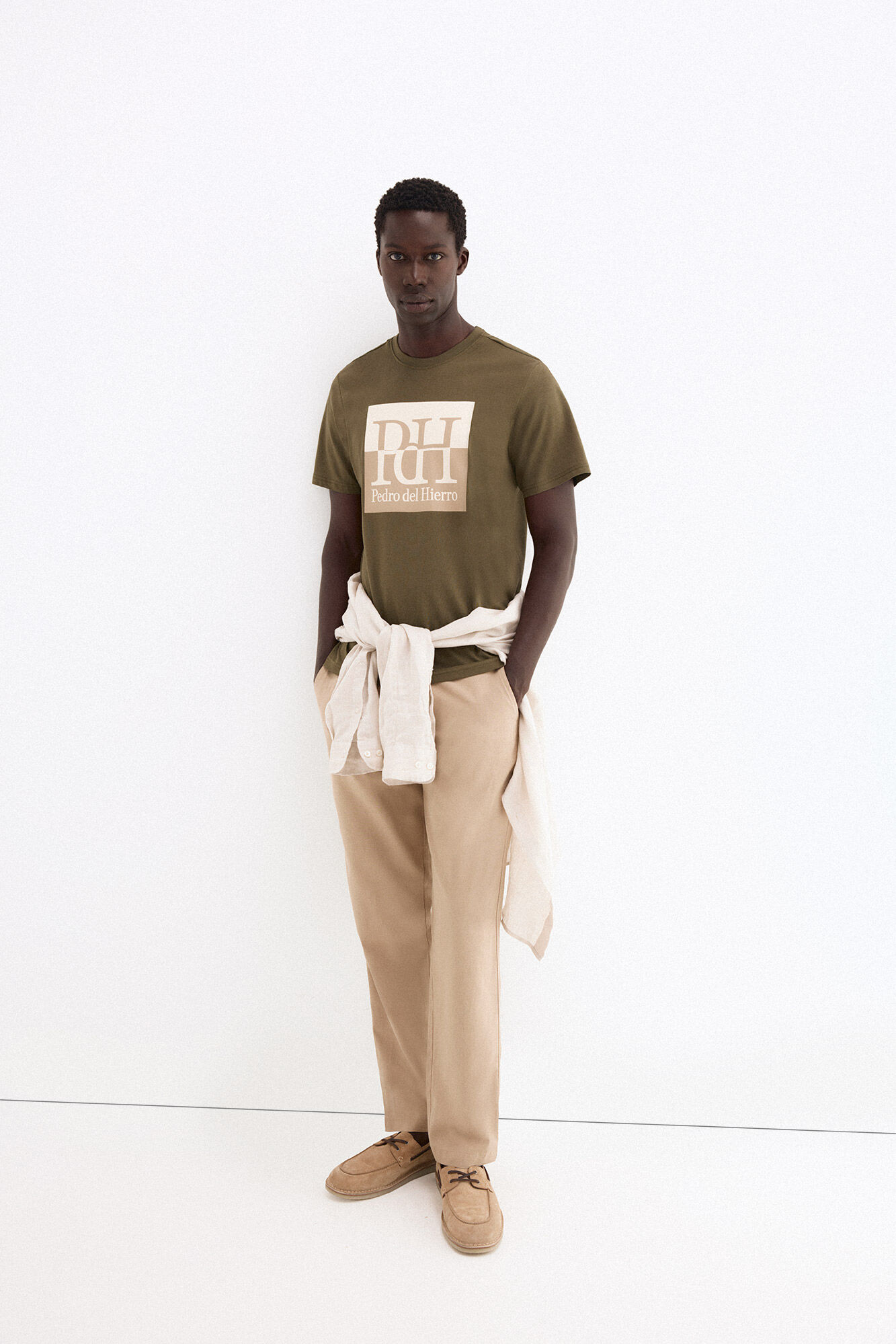 Pedro del Hierro Large logo T-shirt