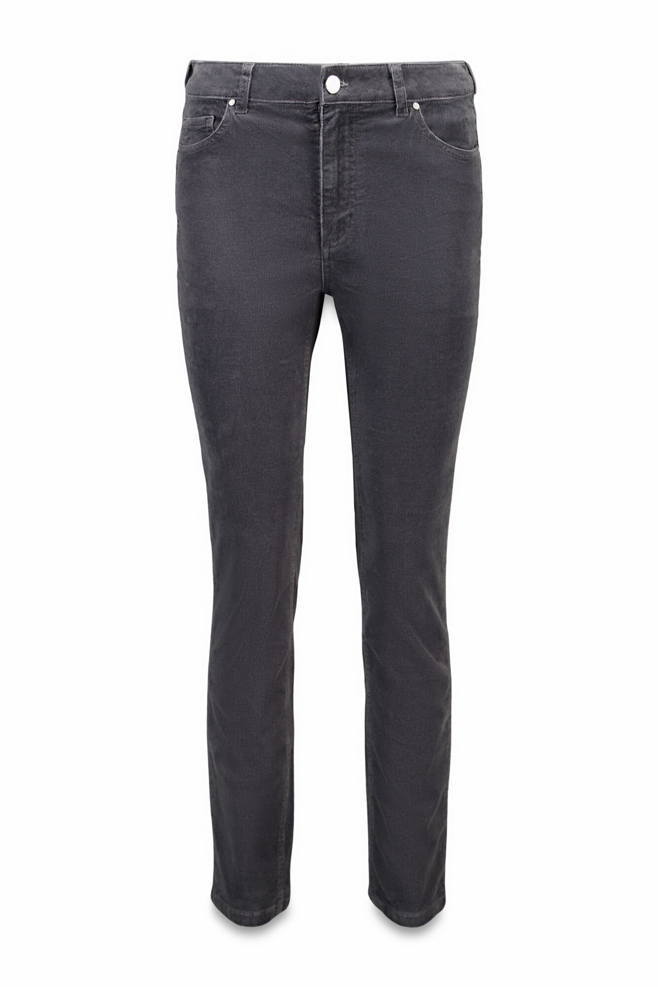 Pedro del Hierro corduroy push-up pants Grey