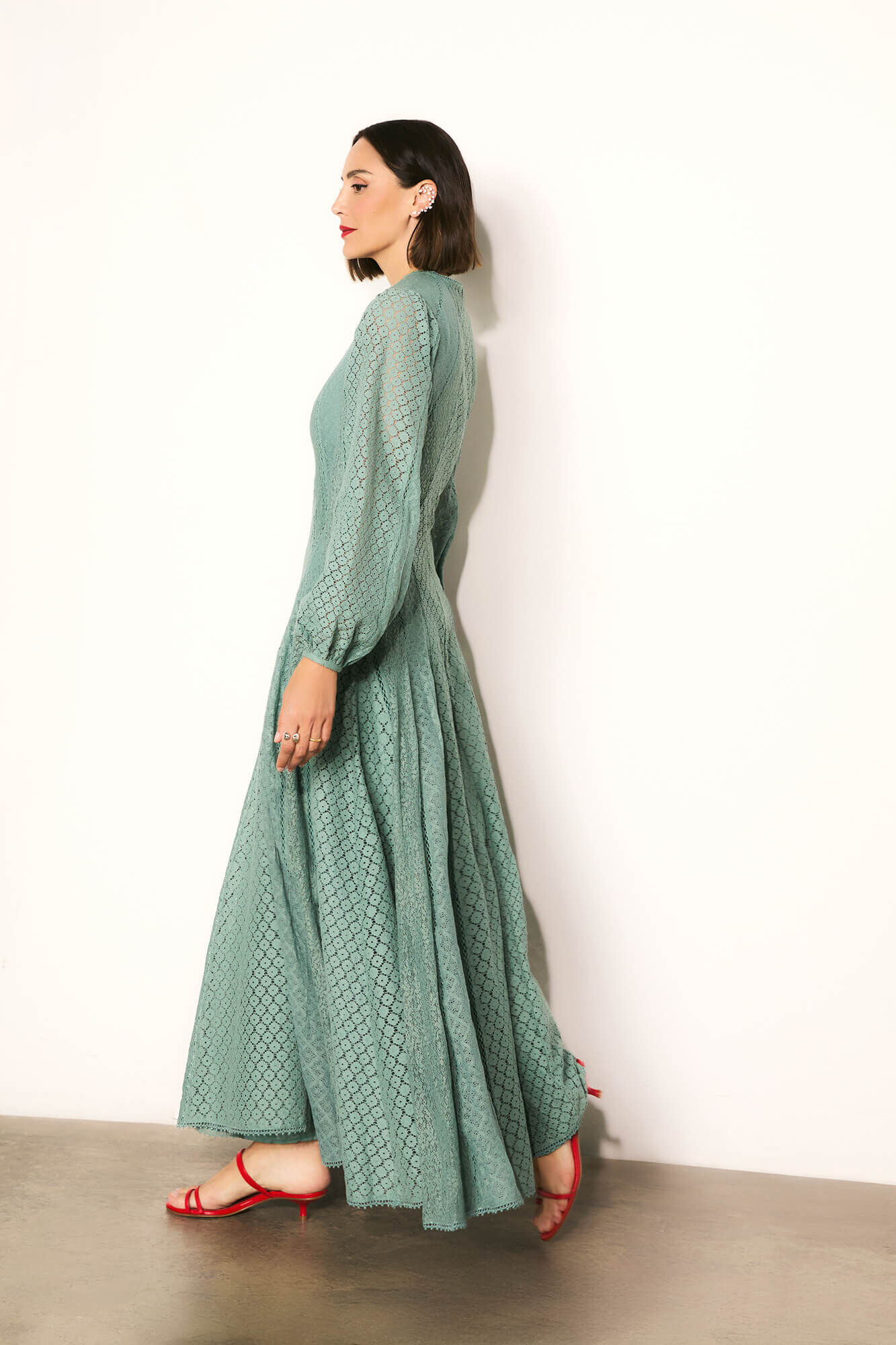 TFP by Tamara Falc&oacute; Vestido de combina&ccedil;&atilde;o de renda