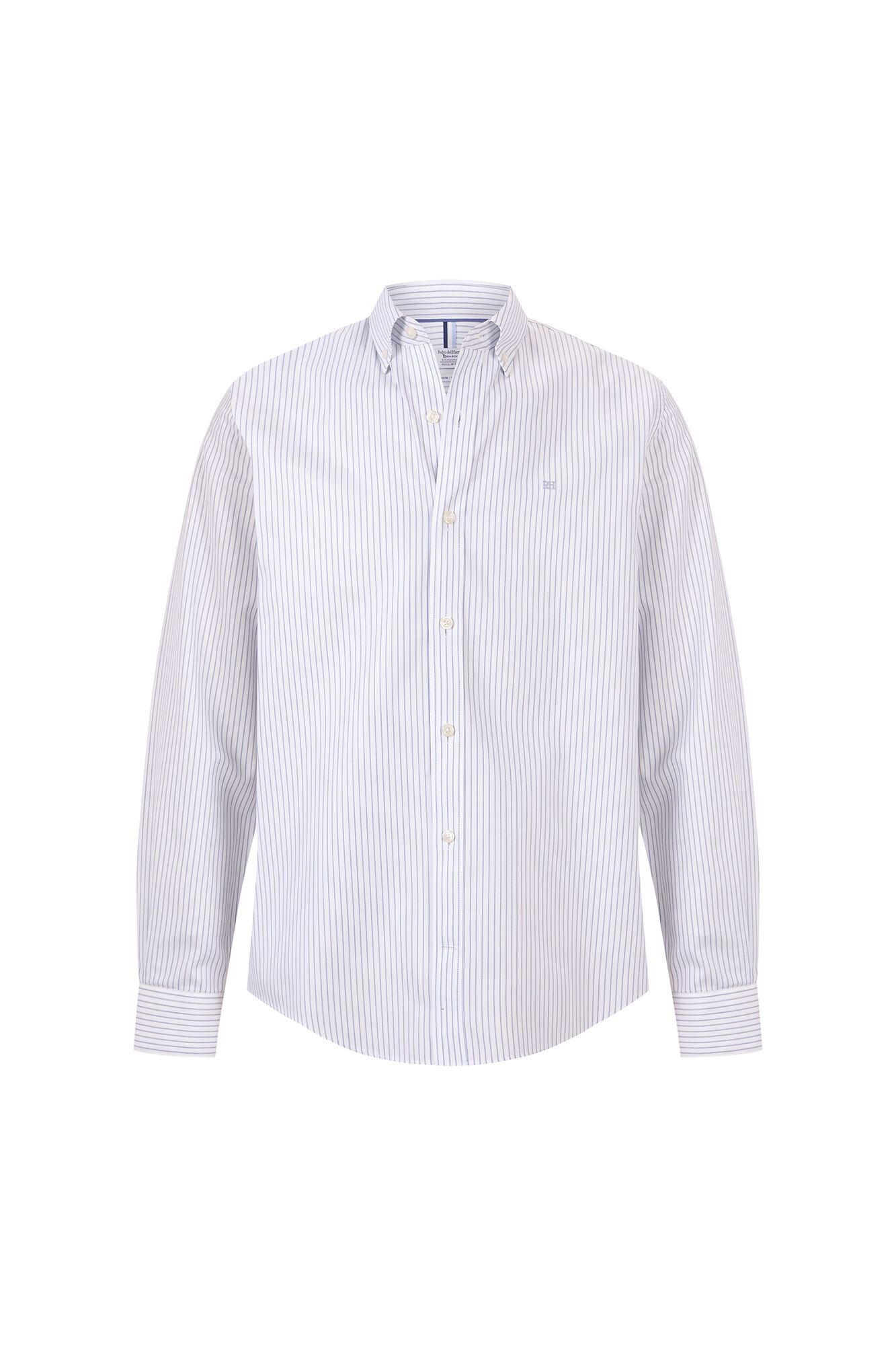 Pedro del Hierro Striped shirt Blue