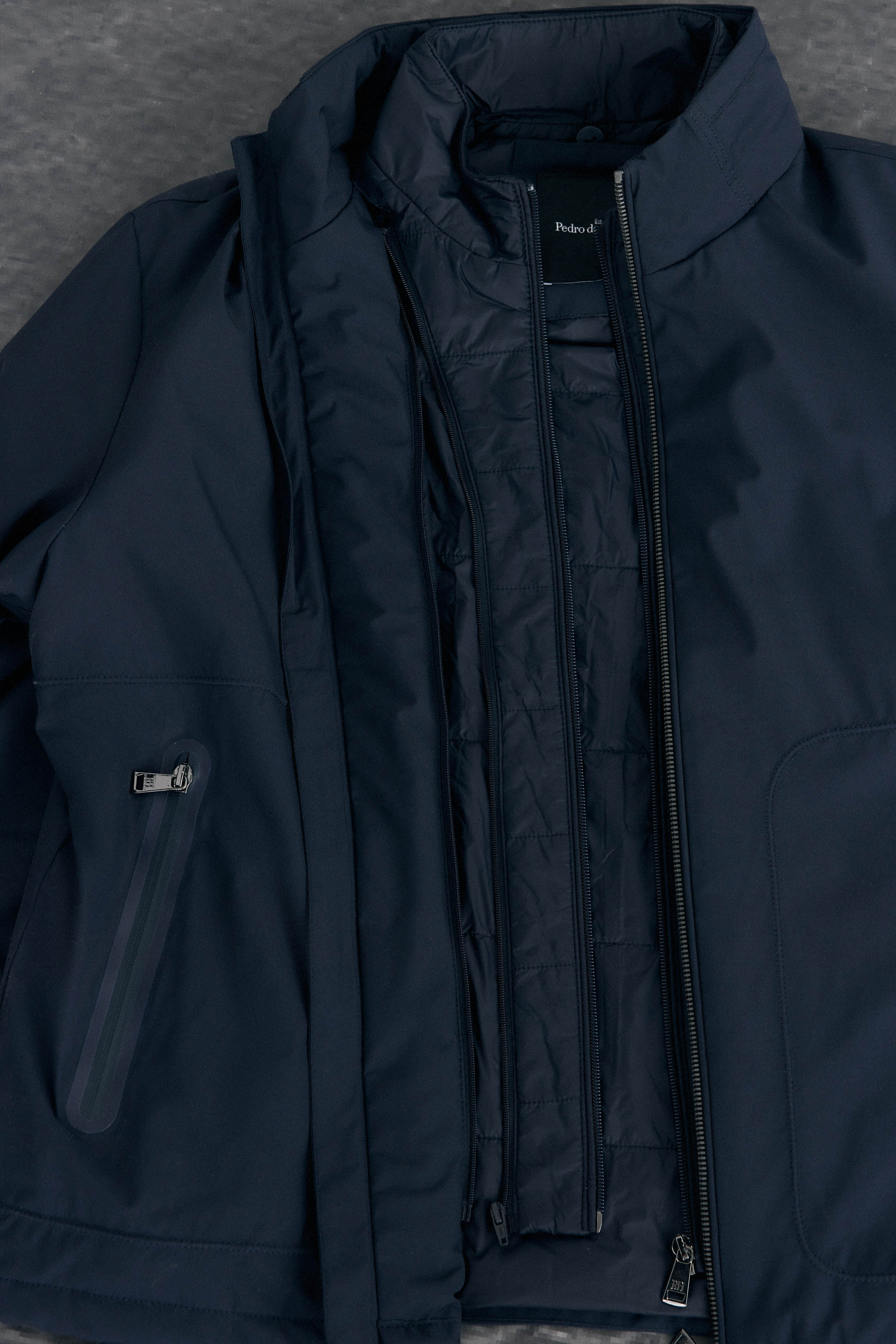 Pedro del Hierro Jacket with removable lining Blue