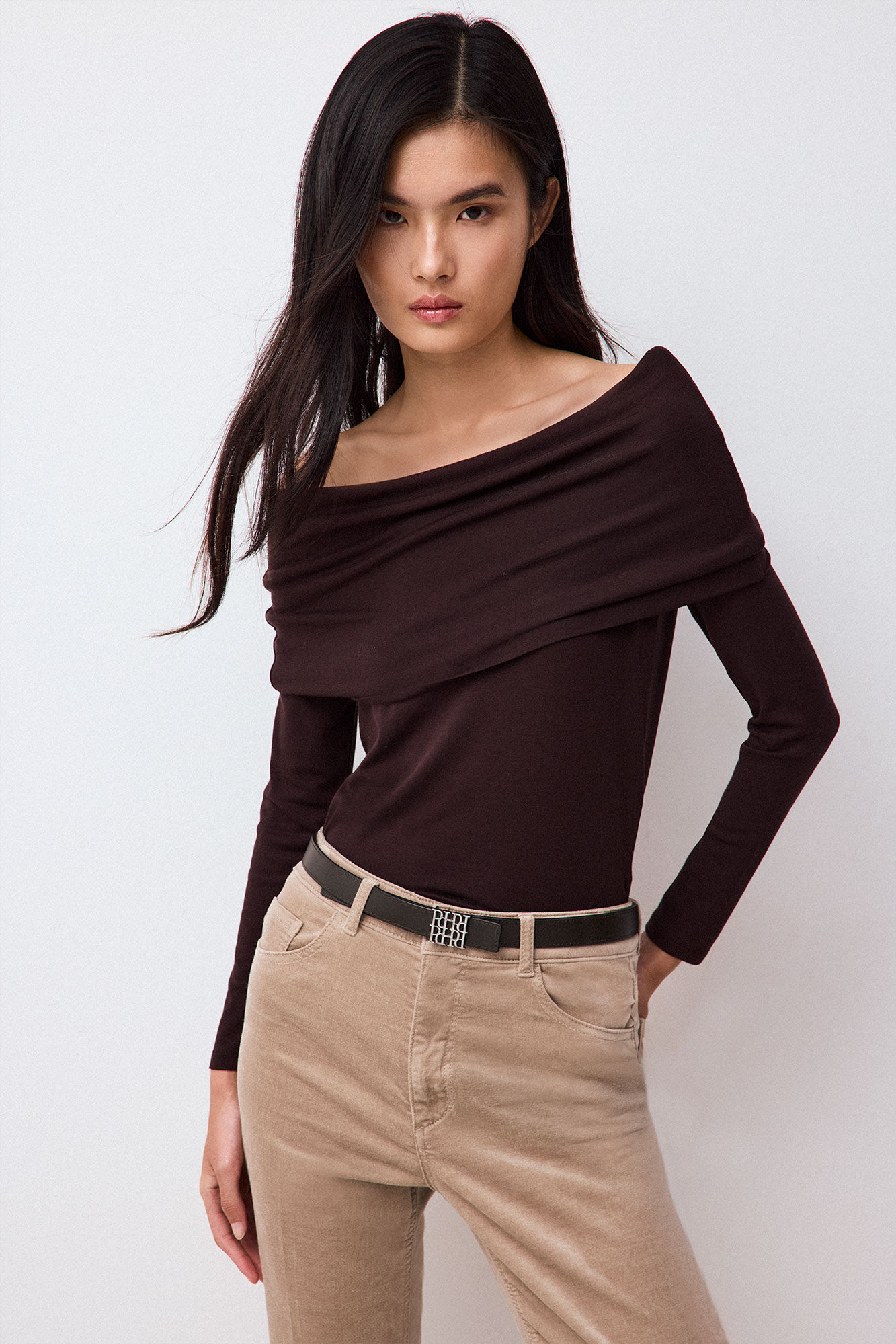 Pedro del Hierro Camiseta escote bardot