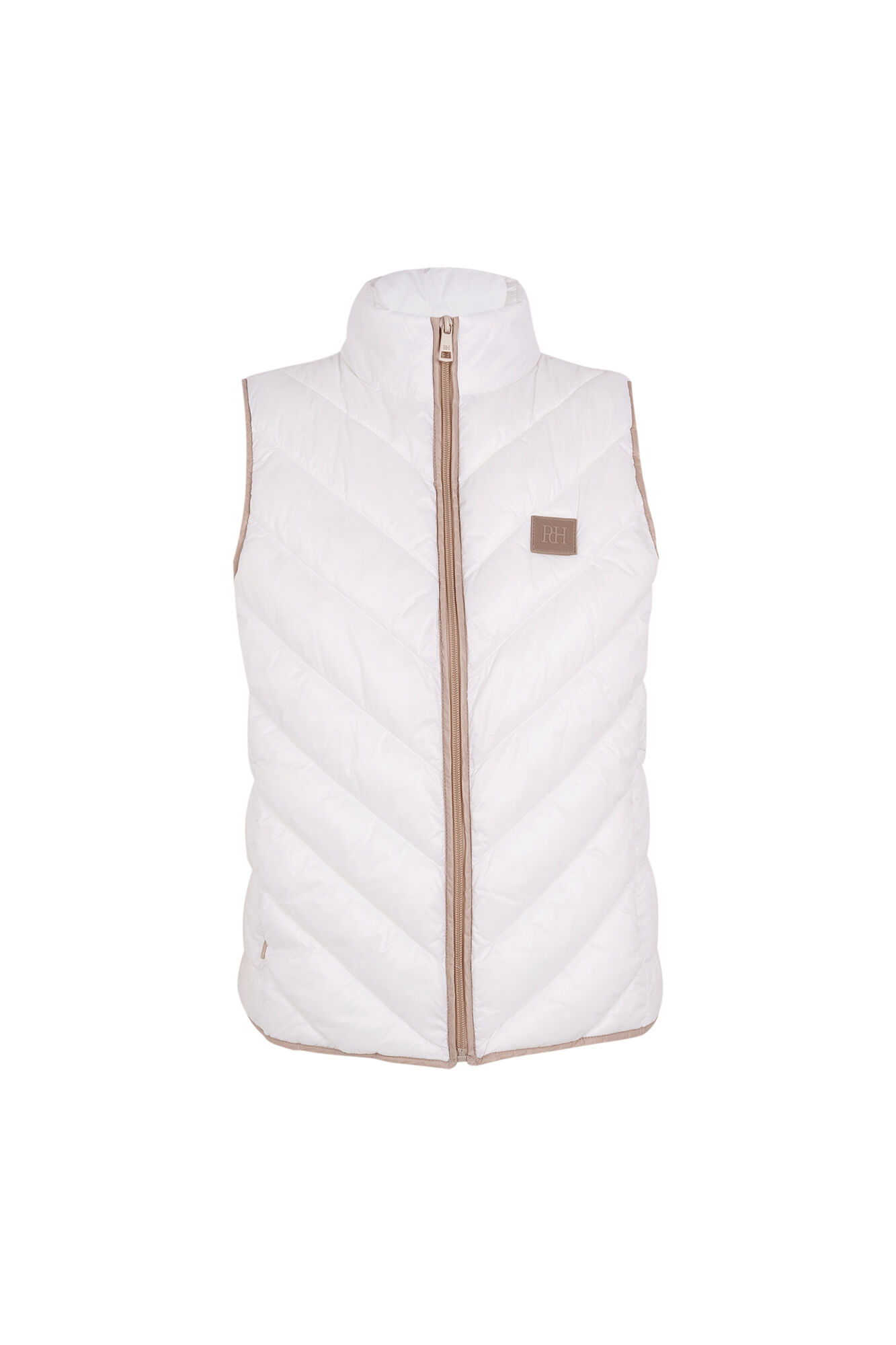 Pedro del Hierro Chaleco acolchado sin mangas golf Crudo