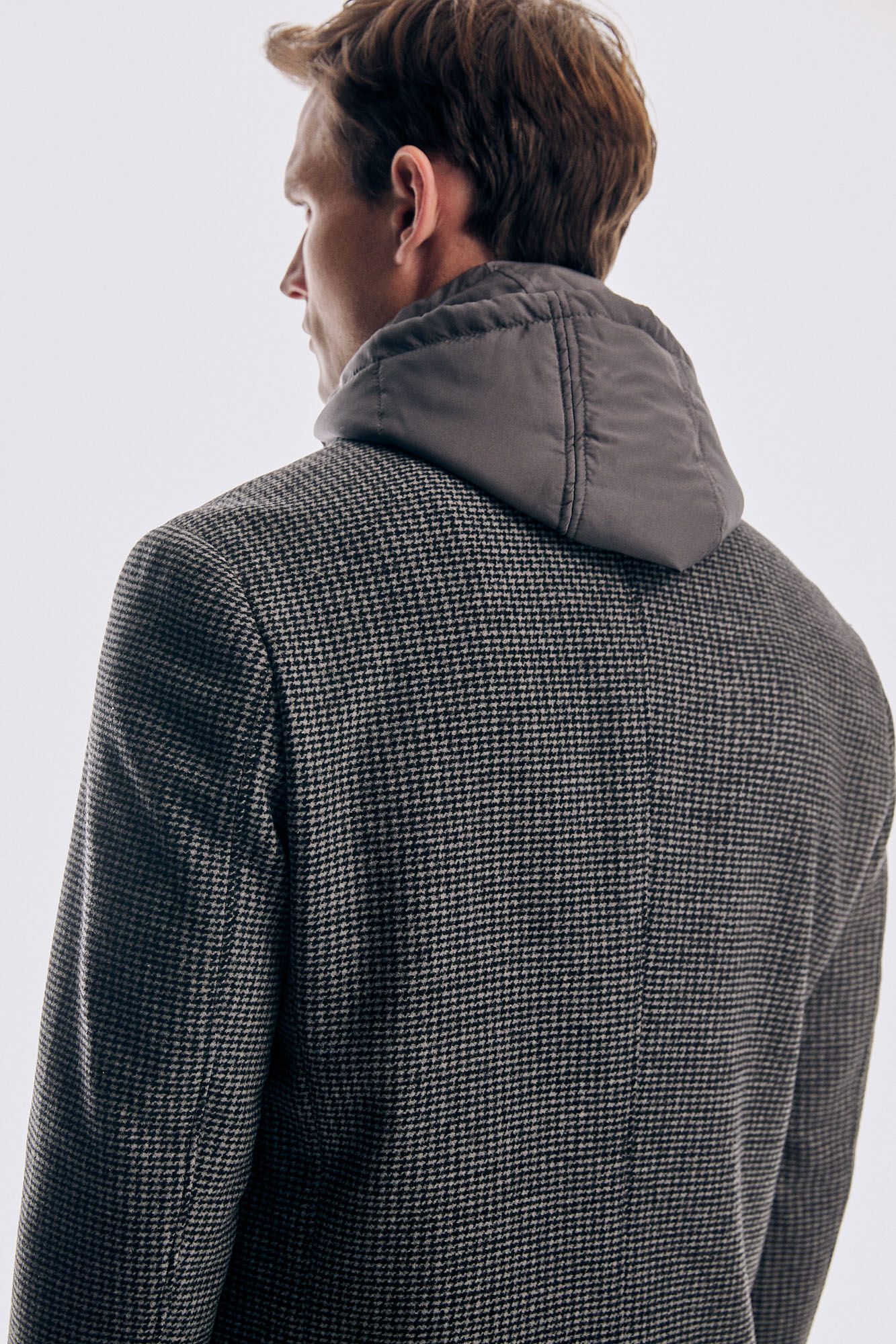 Pedro del Hierro Abrigo con vistas Gris