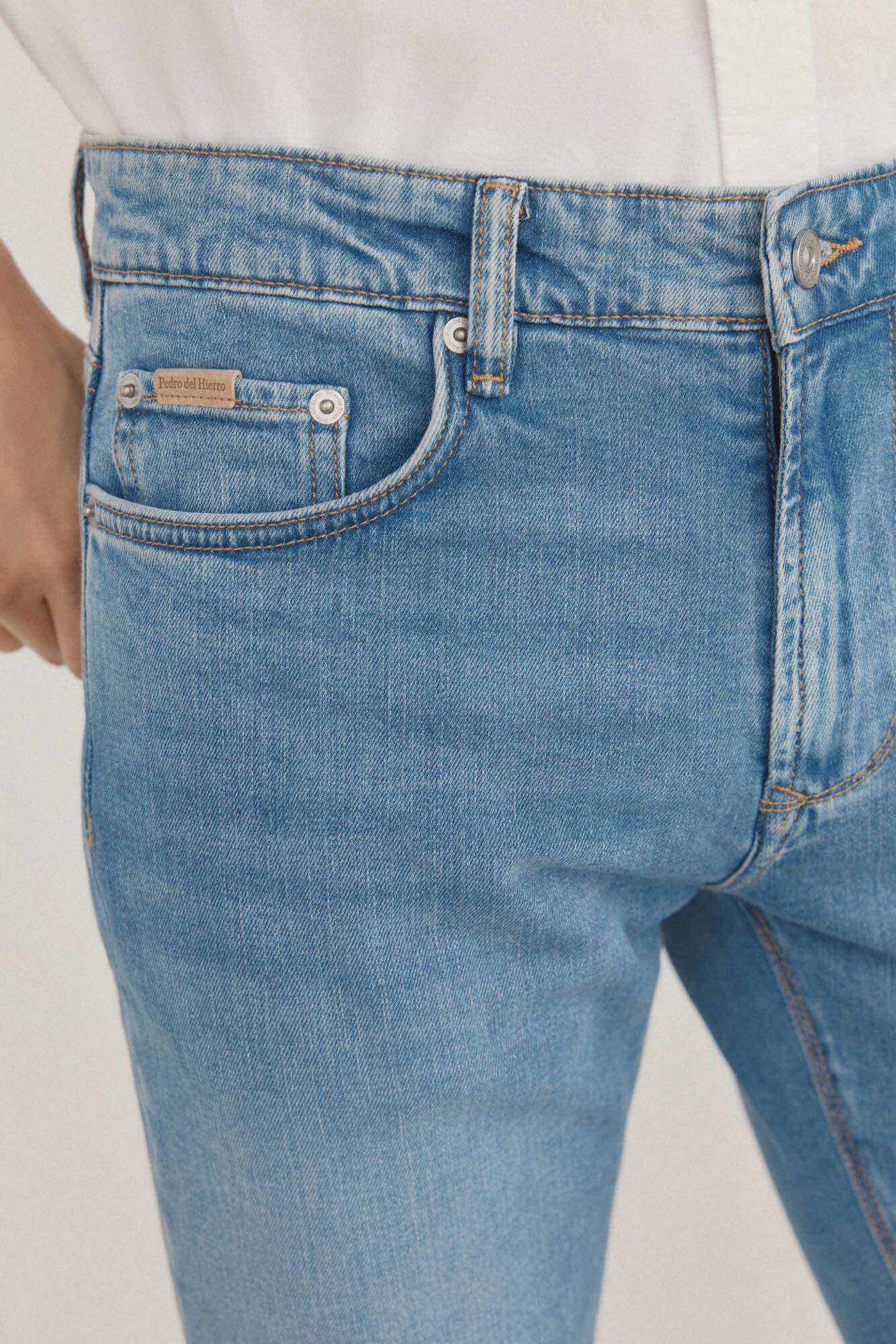 Pedro del Hierro Slim fit Premium Flex jeans Blue