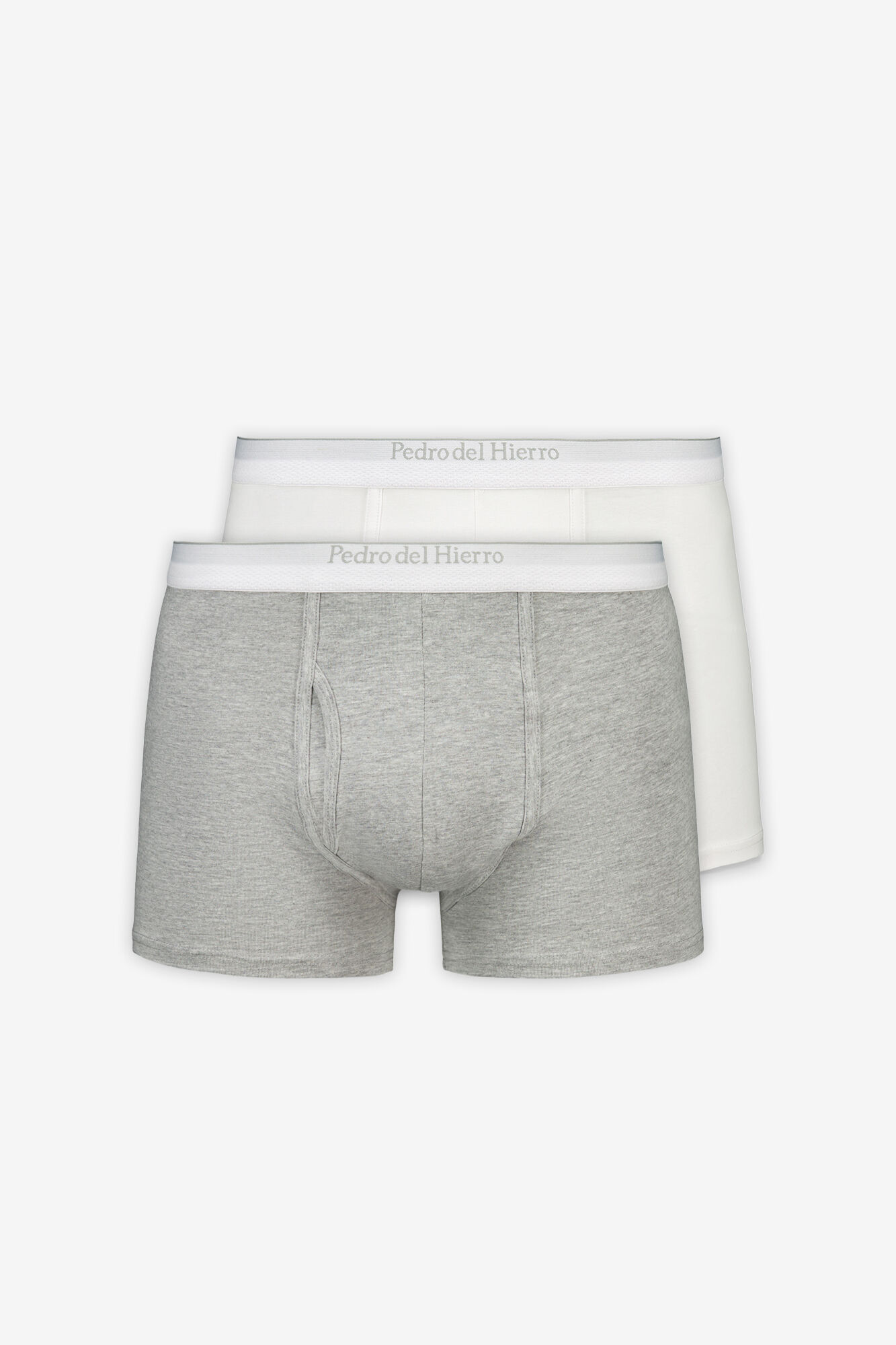 Pedro del Hierro Pack 2 boxer punto Blanco