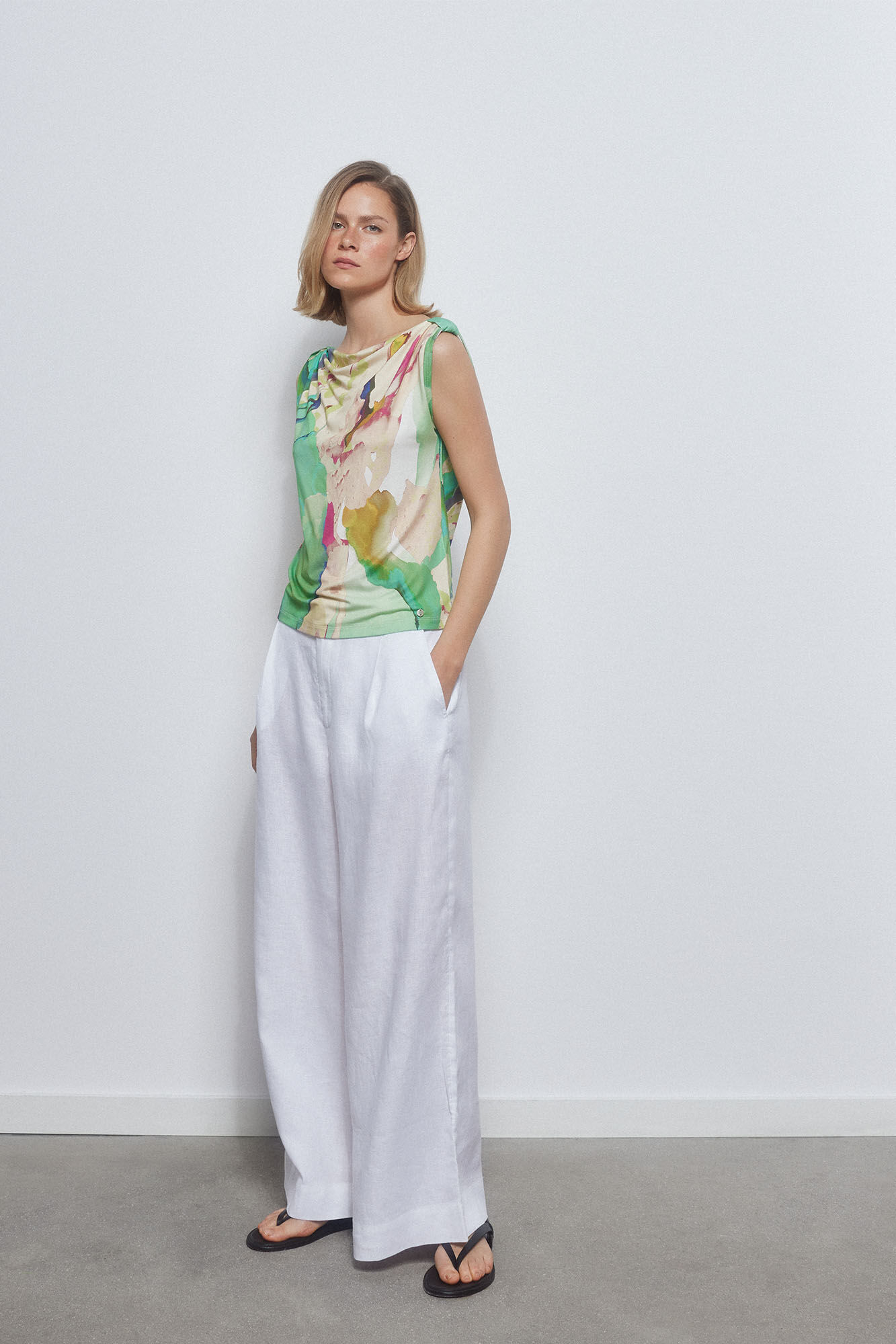 Pedro del Hierro Camiseta estampada nudos Varios