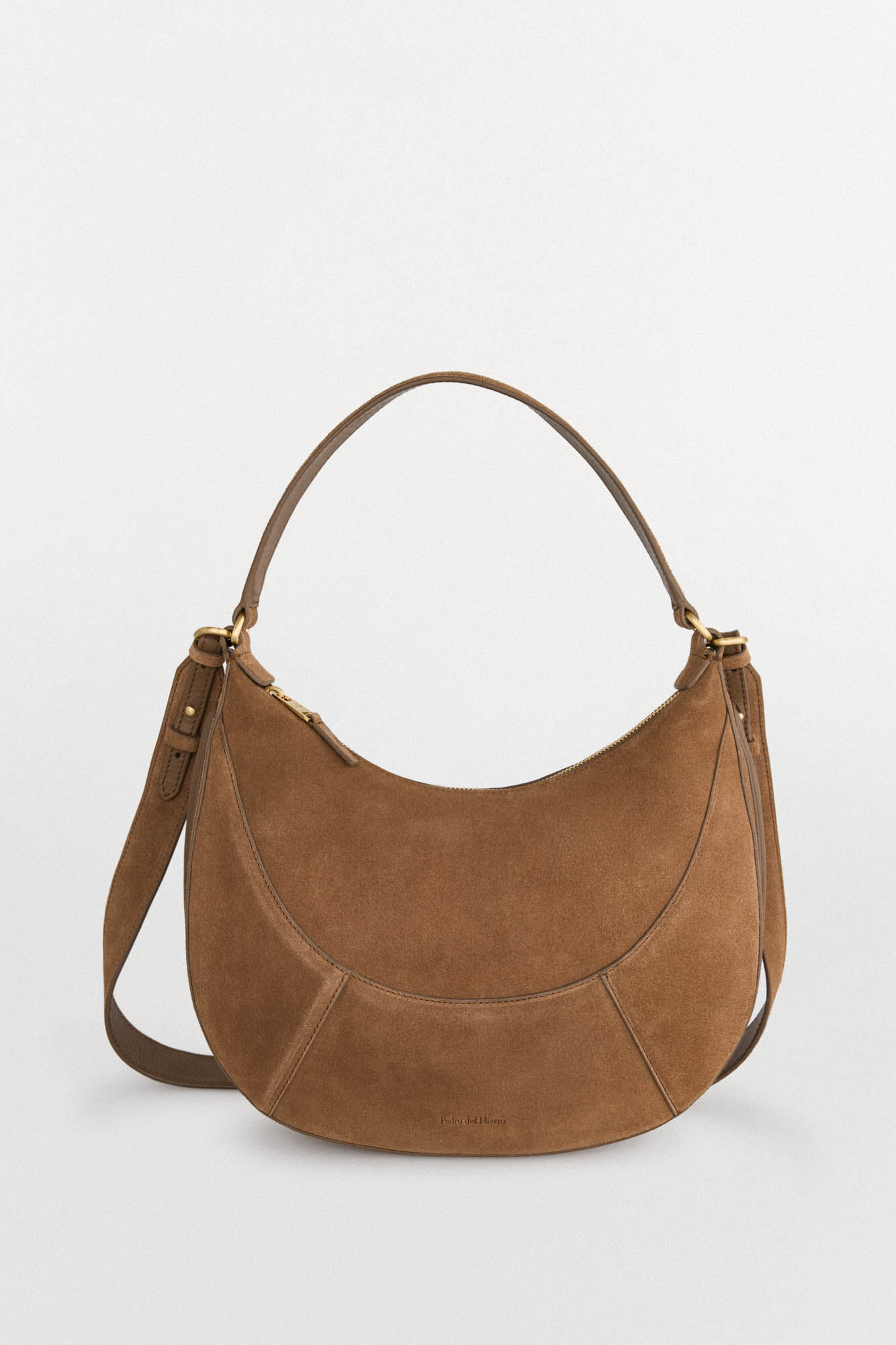 Pedro del Hierro Bolso hobo de piel con doble asa