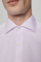 Pedro del Hierro Camisa vestir pinpoint liso non iron + antimanchas Púrpura