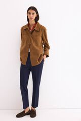 Pedro del Hierro Pantalones straight classic Azul