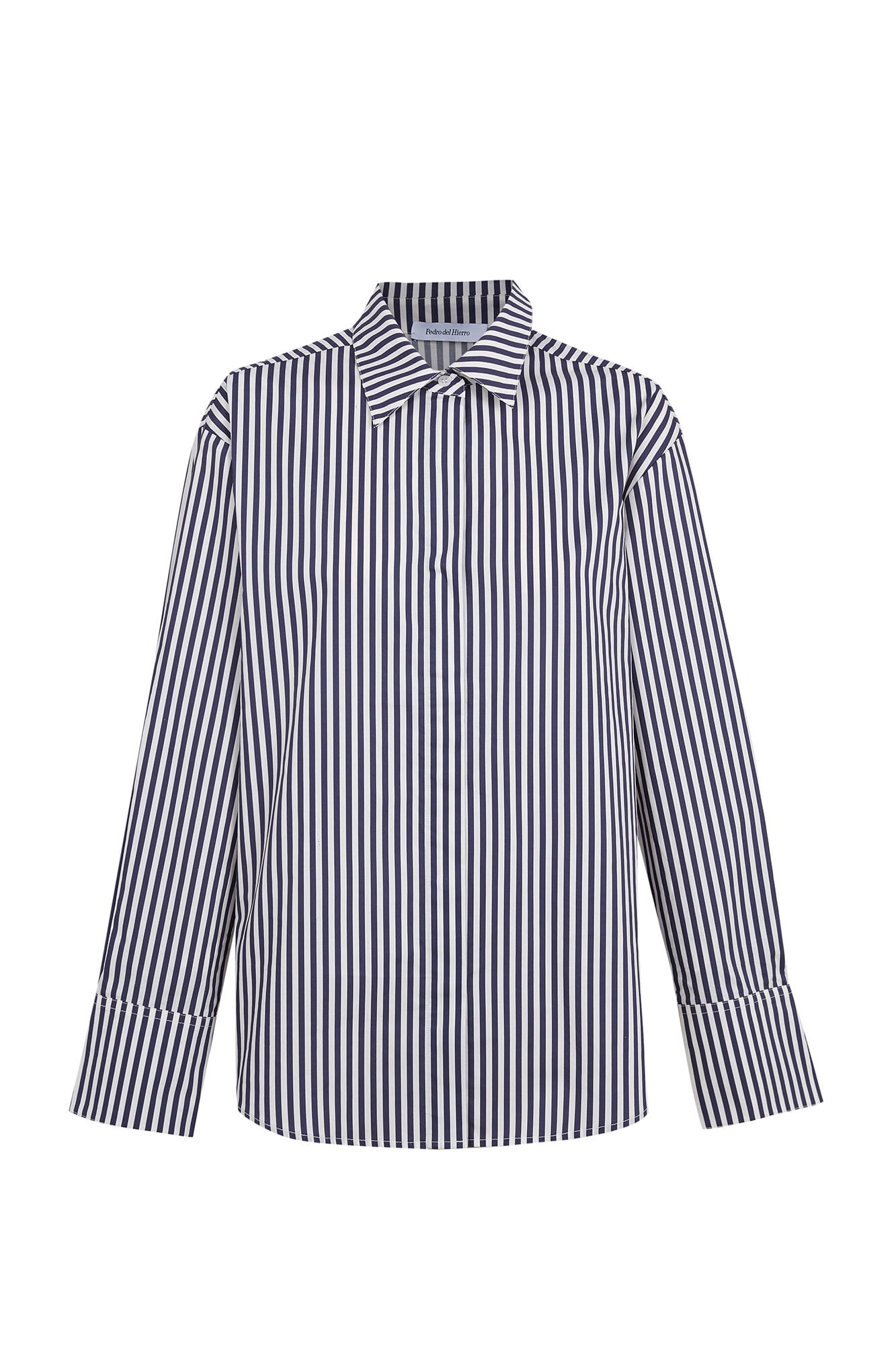 Pedro del Hierro Striped loose shirt Red