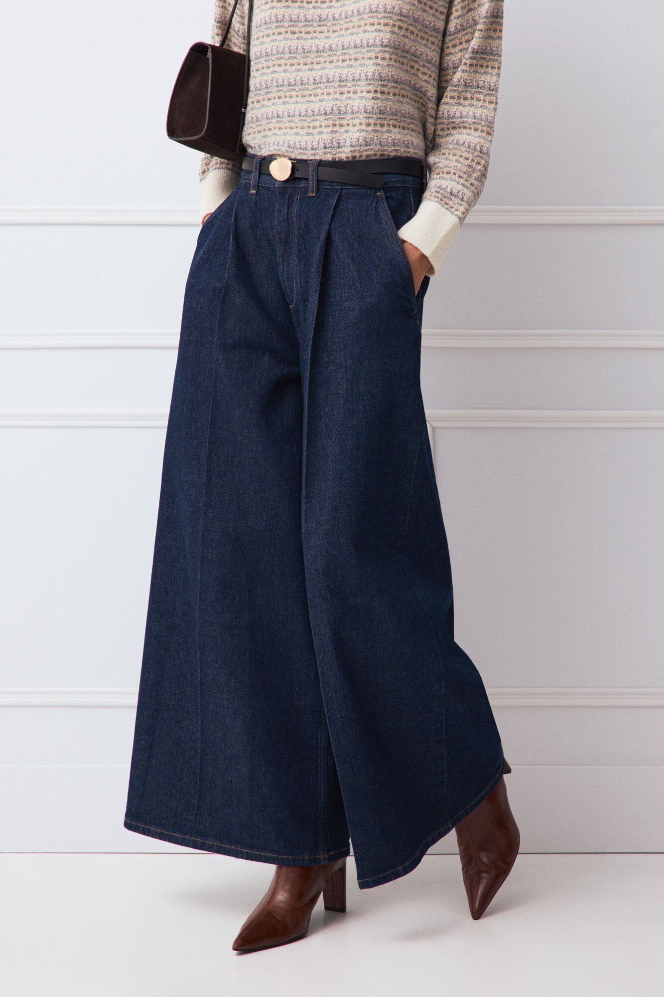 TFP by Tamara Falc&oacute; Super wide leg jeans