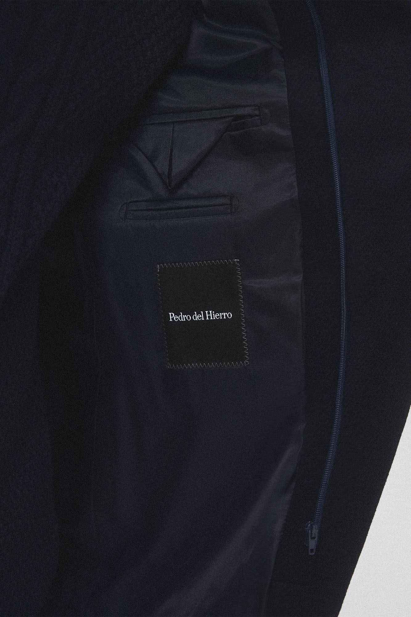 Pedro del Hierro Coat with removable lining Blue