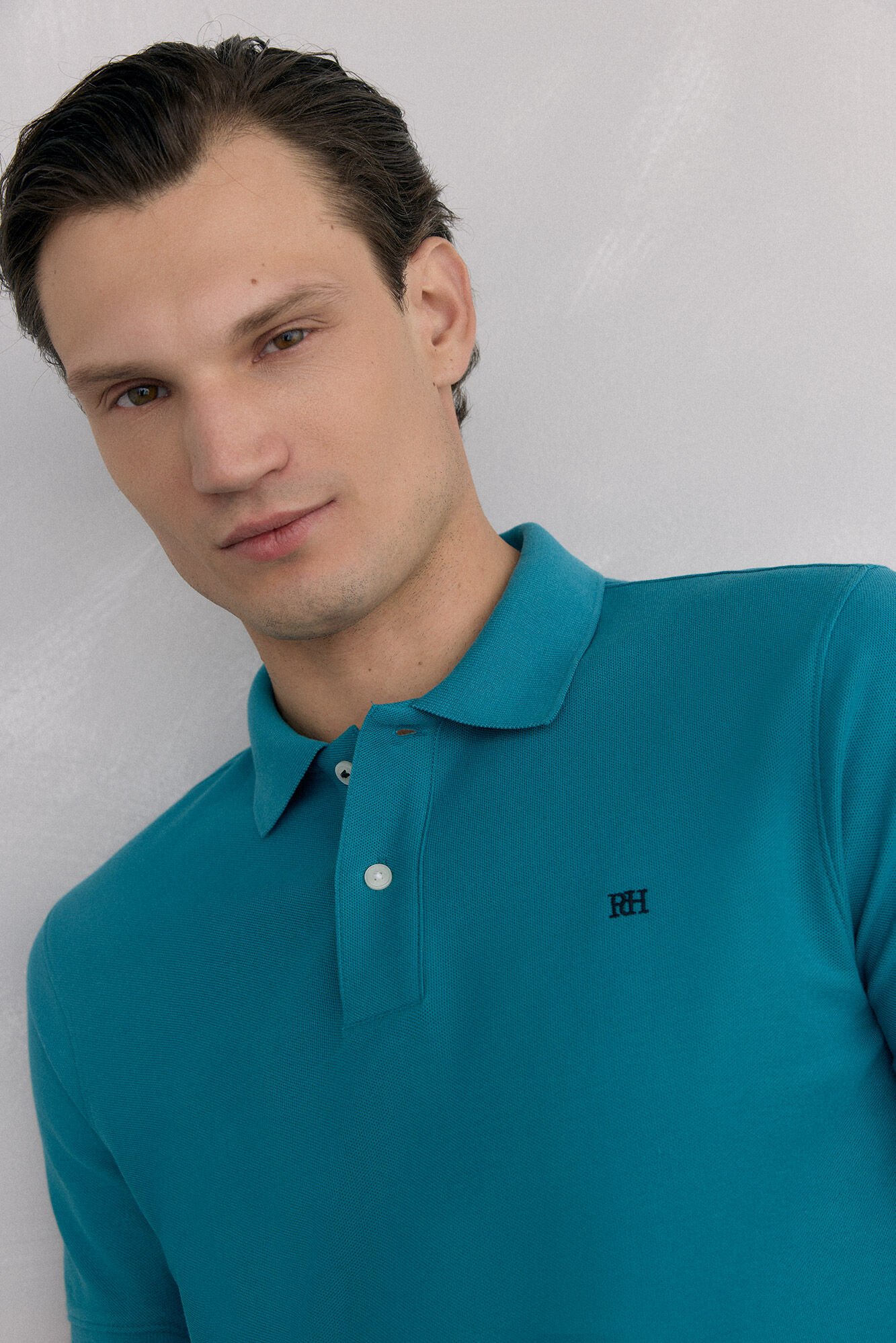 Pedro del Hierro Basic piqu&eacute; polo shirt
