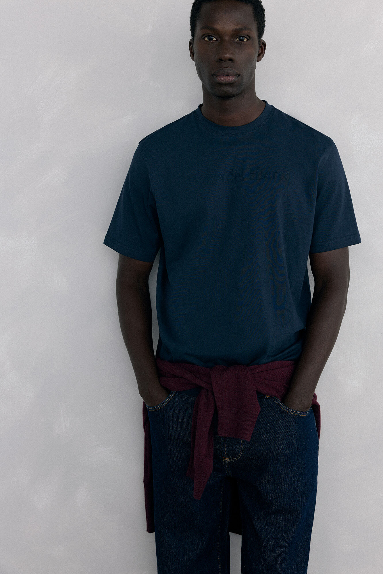 Pedro del Hierro T-shirt logo Blue