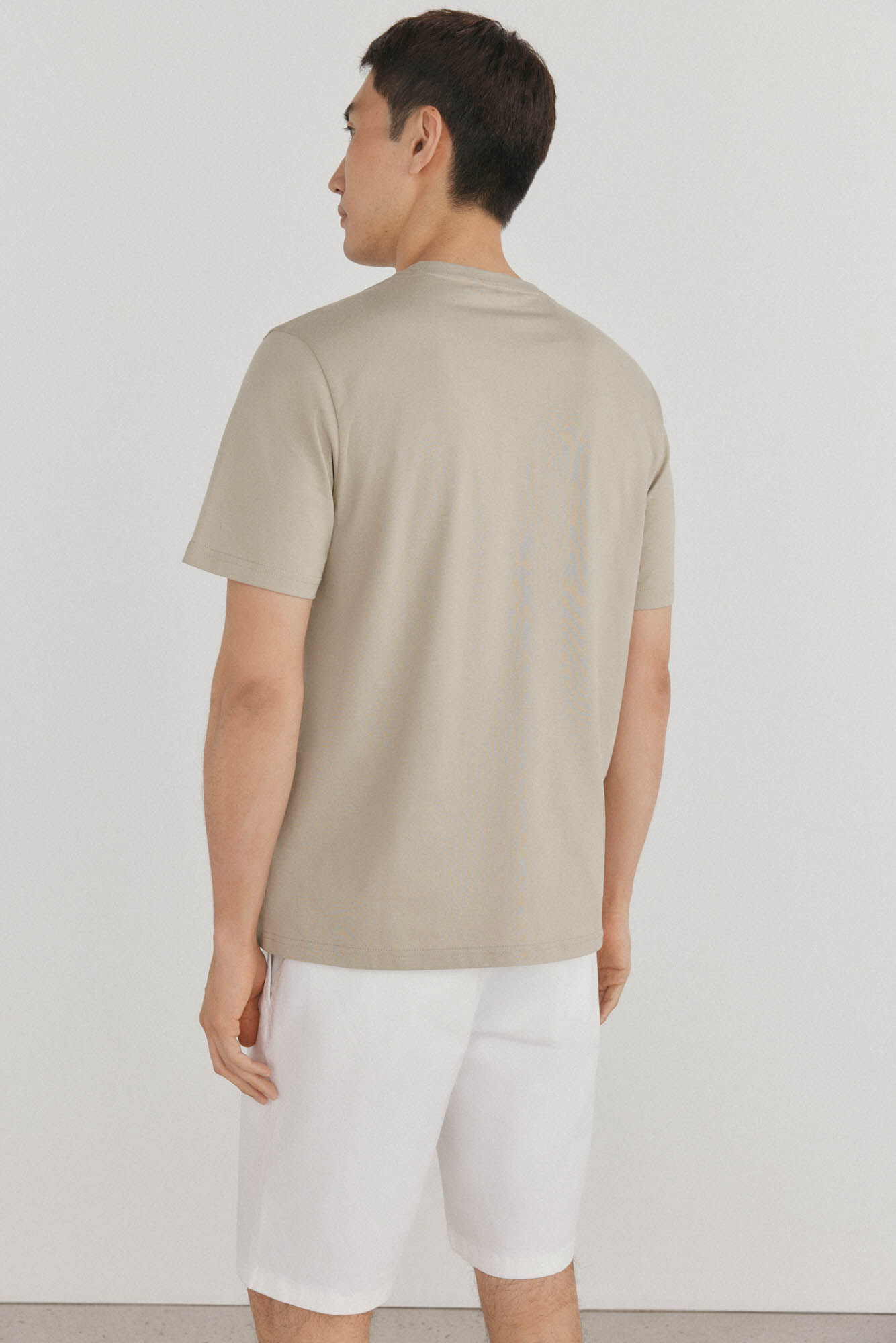 Pedro del Hierro Relief logo T-shirt Green