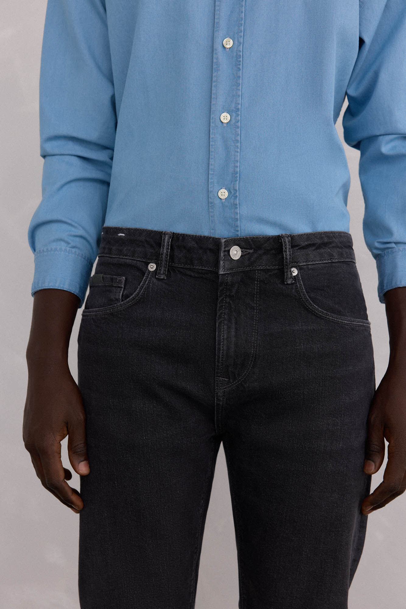 Pedro del Hierro Slim fit jeans Grey