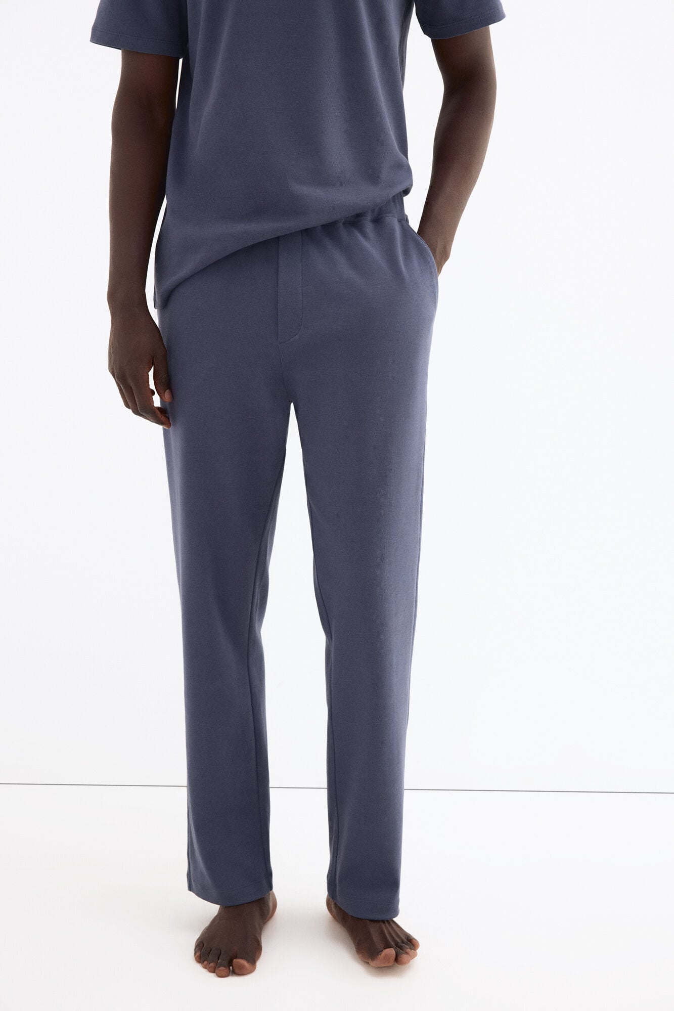Pedro del Hierro Pantal&oacute;n largo de algod&oacute;n espa&ntilde;ol