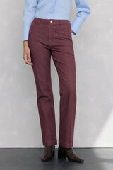 Pedro del Hierro Jeans stove pipe basic Burgundy
