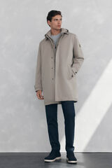 Pedro del Hierro removable lining coat Beige