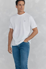 Pedro del Hierro Camiseta mercerizada Blanco