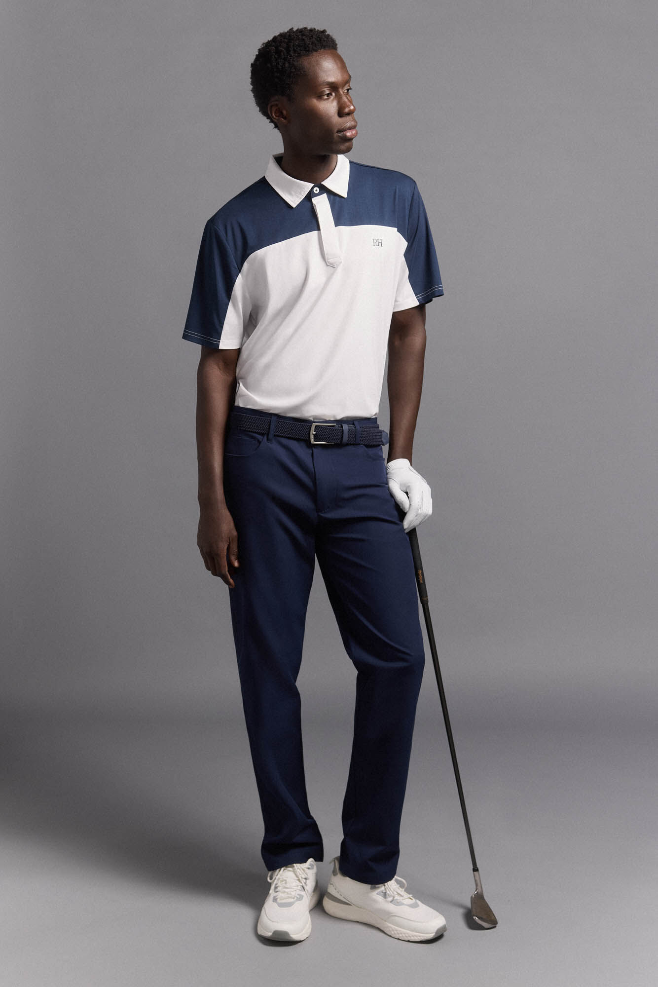 Pedro del Hierro Long 5-pocket golf pants Blue