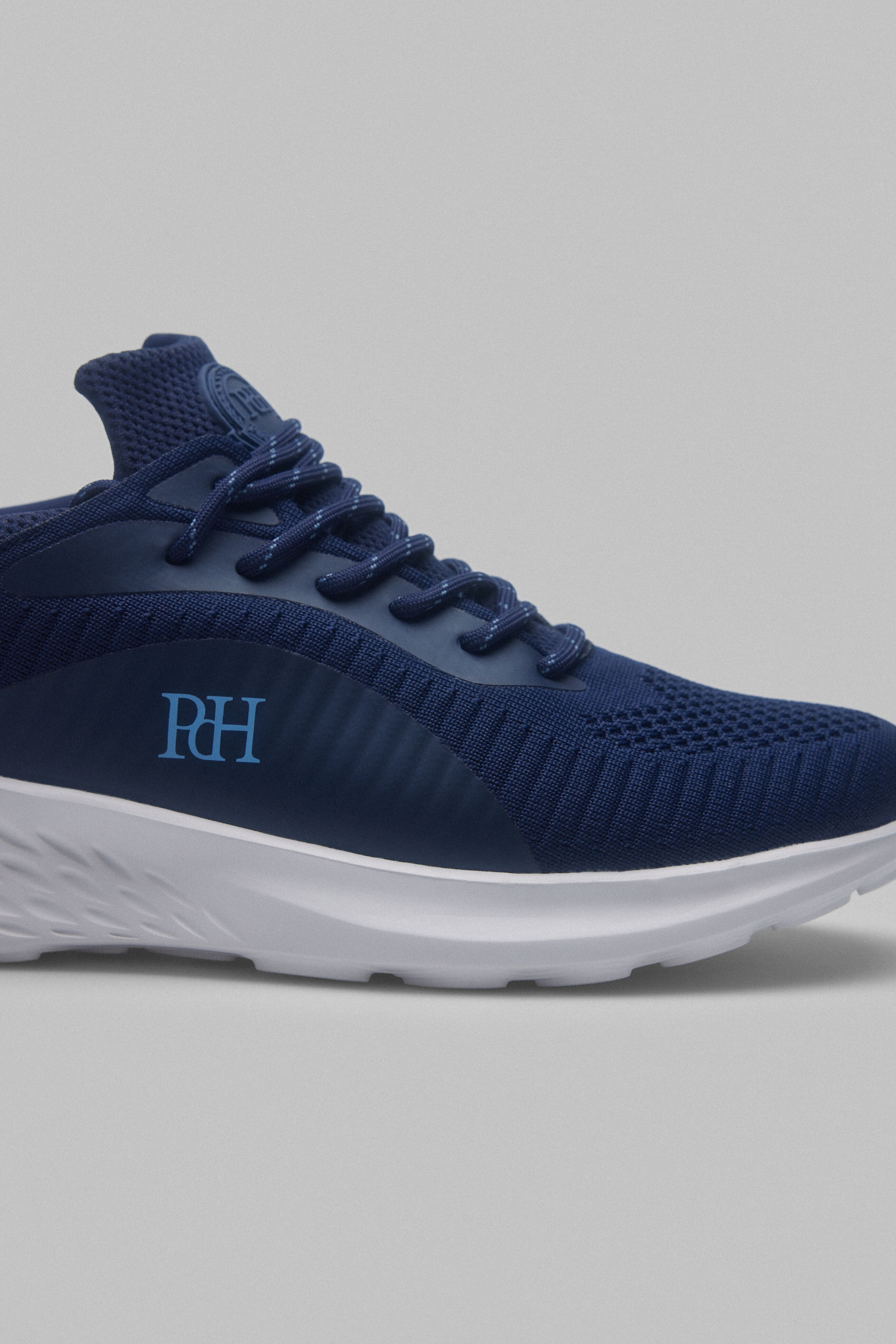 Pedro del Hierro Sapatilhas t&ecirc;xtil cord&otilde;es Azul