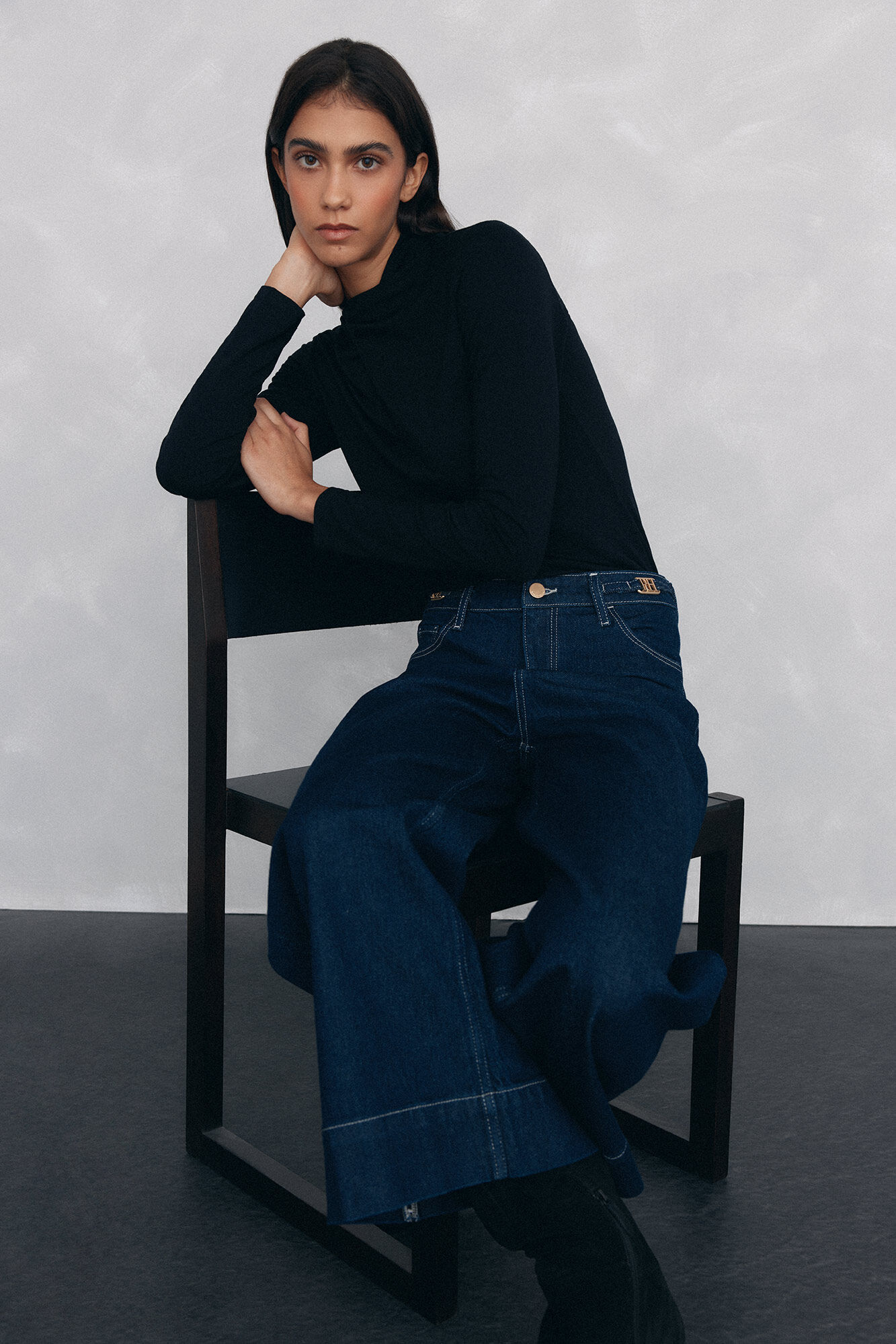 Pedro del Hierro Roll neck T-shirt