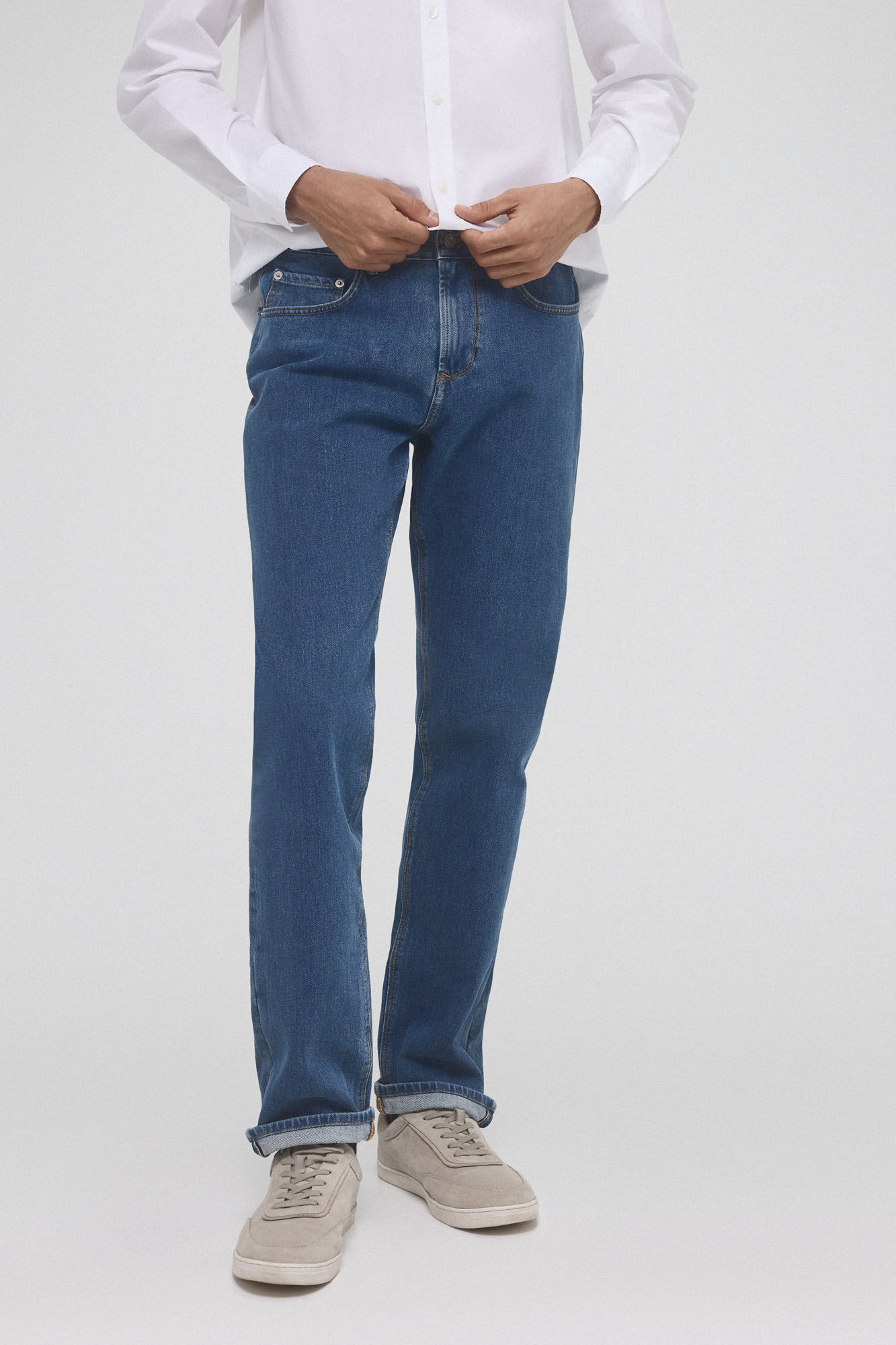 Pedro del Hierro Jeans premium flex ligero regular fit Azul