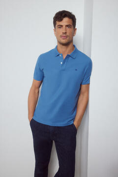Pedro del Hierro Essential polo shirt Blue