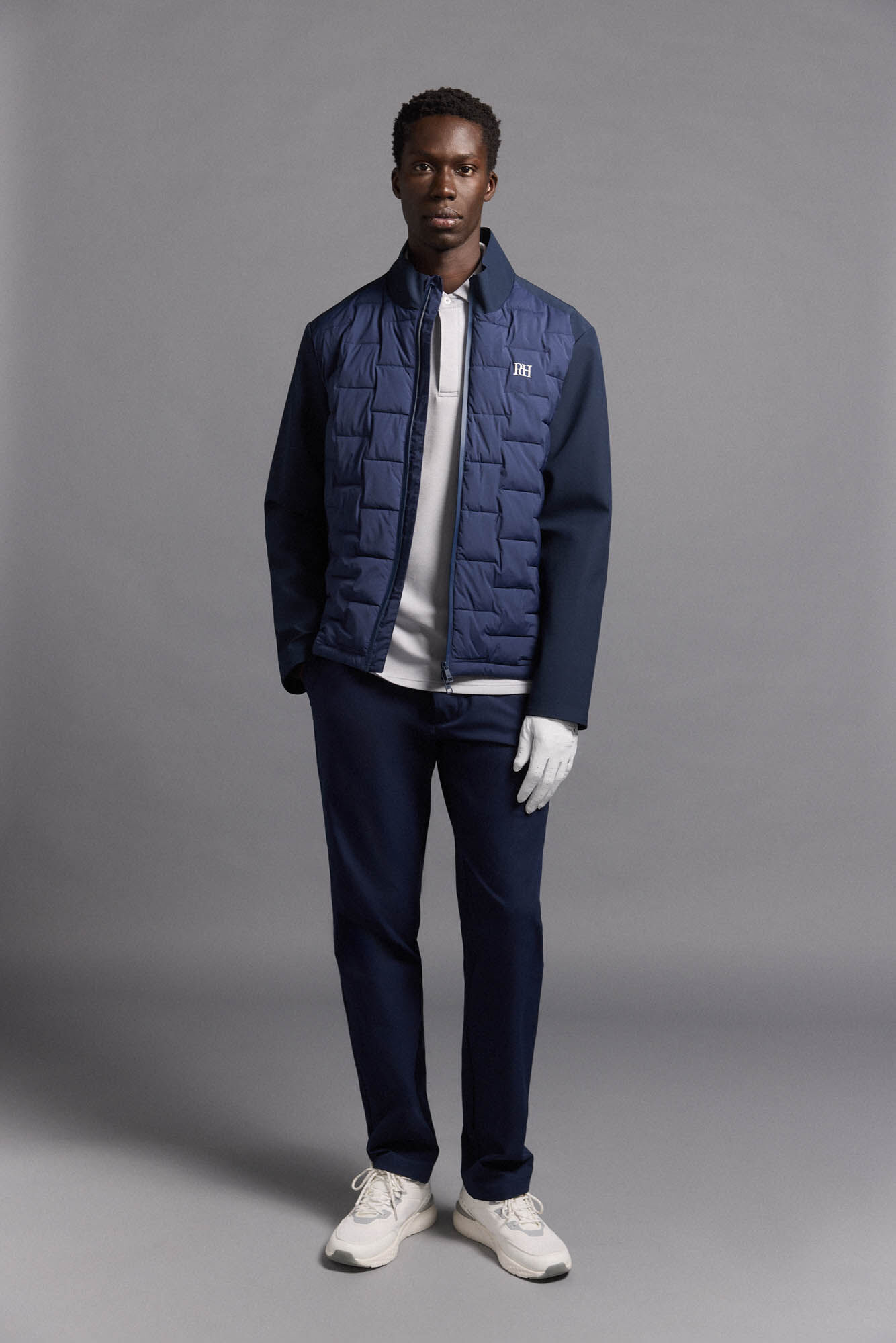Pedro del Hierro Padded golf jacket Blue