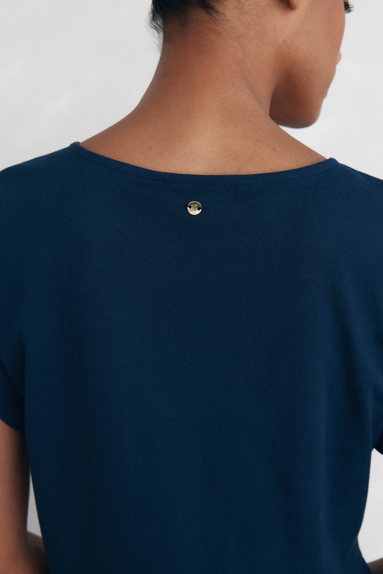 Pedro del Hierro Short sleeve fluid dress Blue