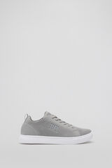 Pedro del Hierro Fabric lace-up trainer Grey